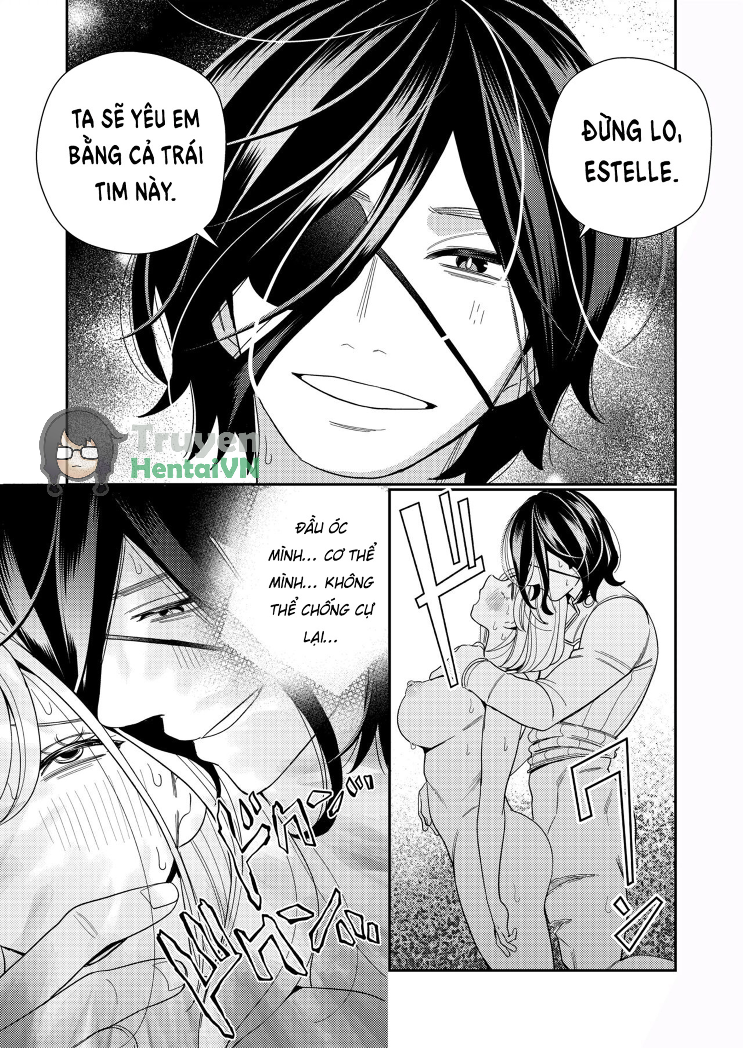 Đọc truyện hentai Seijo wa Tekikoku no Ou ni Otosareru - Oneshot