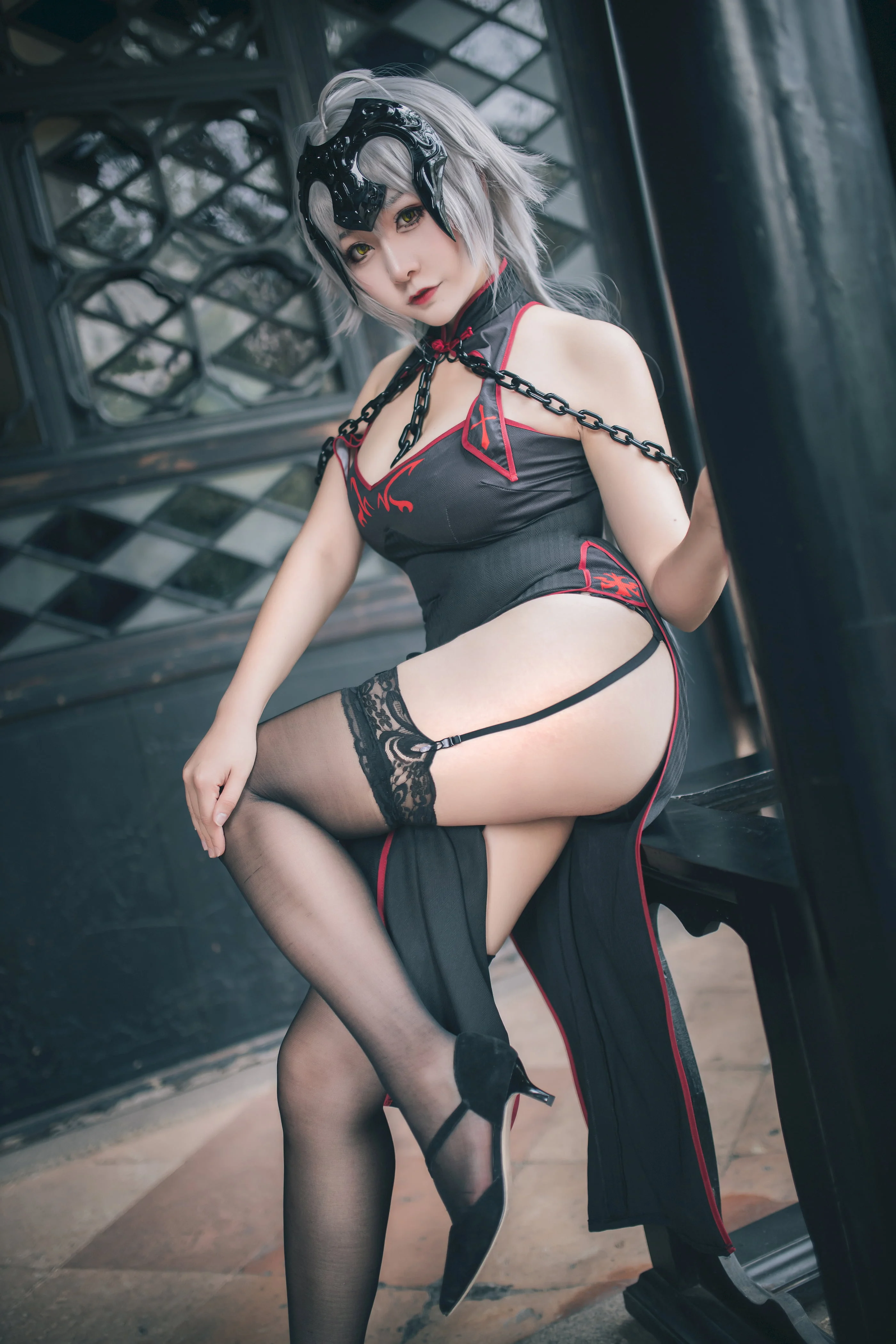 Đọc truyện hentai Tuyển tập Albums siêu phẩm Cosplay - Chap 694 - Miido Black Jeanne