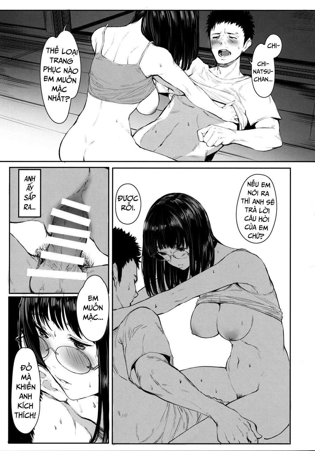 Đọc truyện hentai Next Door's Chinatsu-Chan R - Chap 5