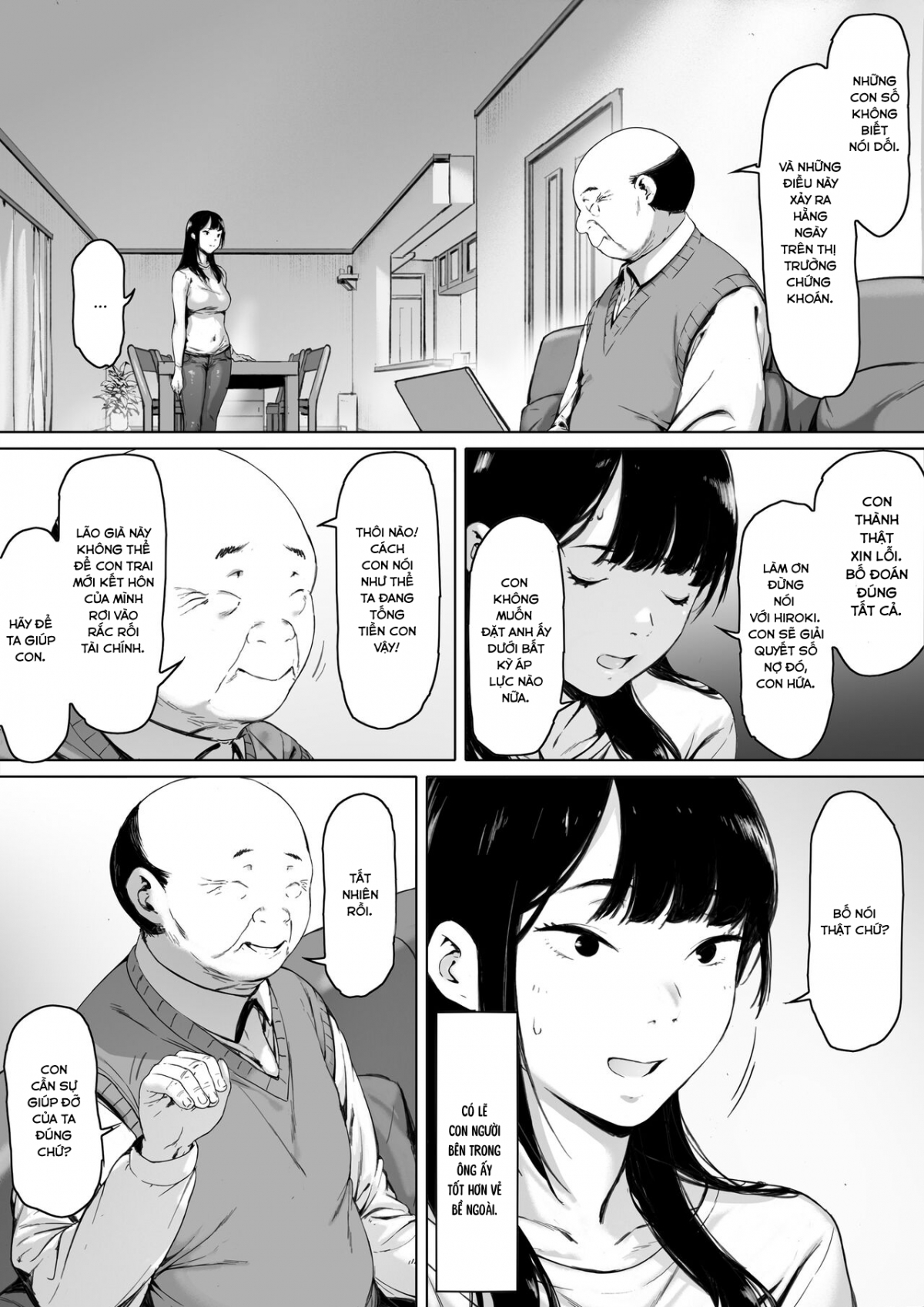 Đọc truyện hentai Ánh nhìn của bố chồng - Phần 1 - Chap 1