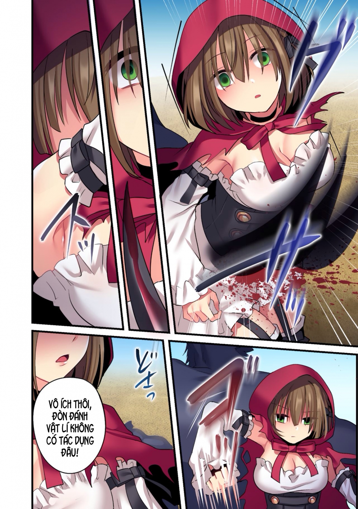 Đọc truyện hentai Cô bé quàng khăn đỏ - Oneshot