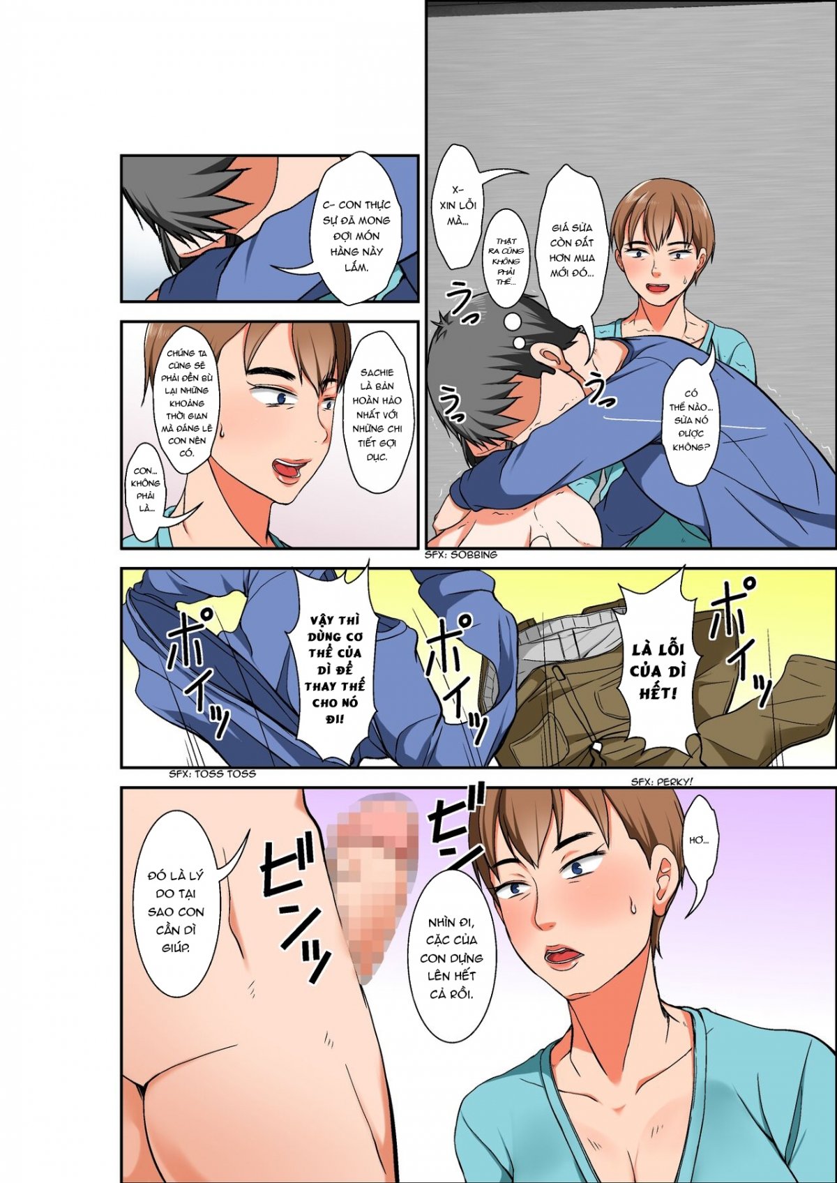 Đọc truyện hentai Mẹ và dì - Chap 1