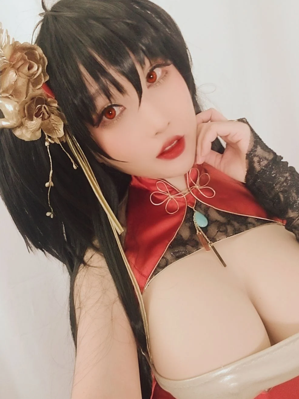 Đọc truyện hentai Tuyển tập Albums siêu phẩm Cosplay - Chap 605 - Rinnie Riot – Taihou Qipao