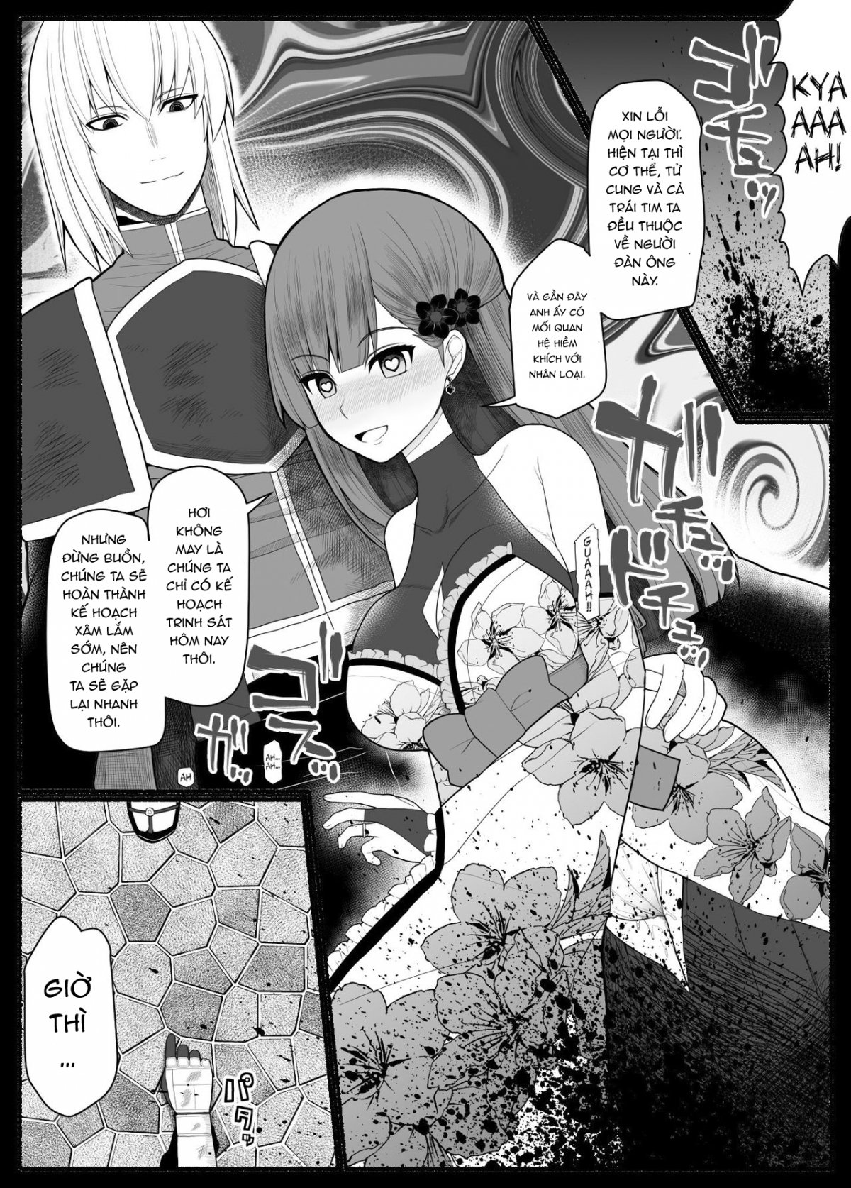 Đọc truyện hentai Shikyuu Majo VS Joukyuu Majin - Chap 1