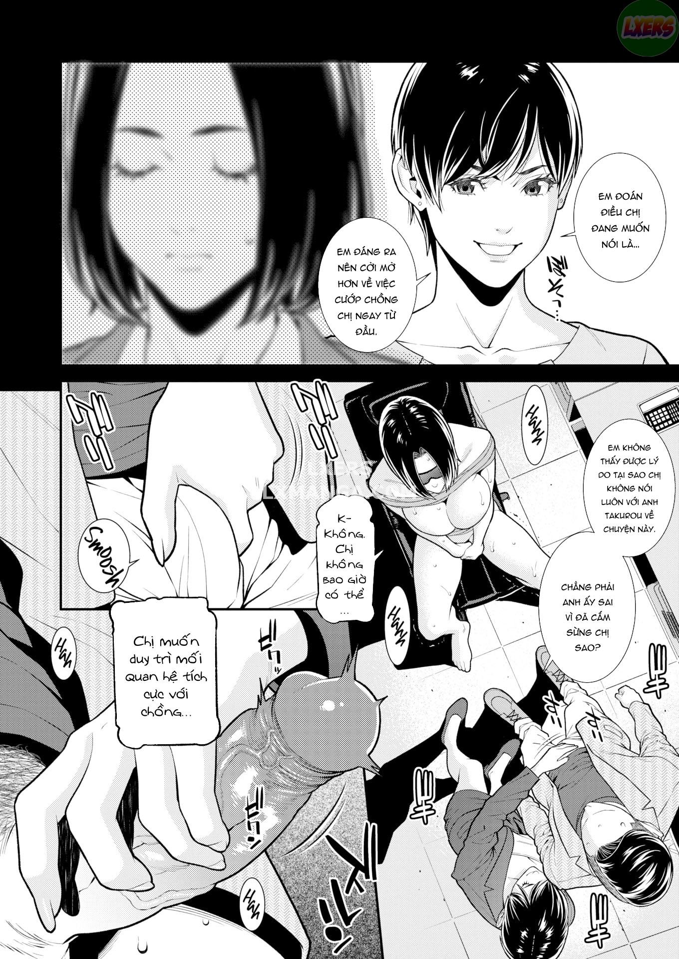 Đọc truyện hentai Cấp dưới được vợ đưa về nhà hóa ra lại là bạn gái cũ - Chap 2 ~Turn Shizue~ | END