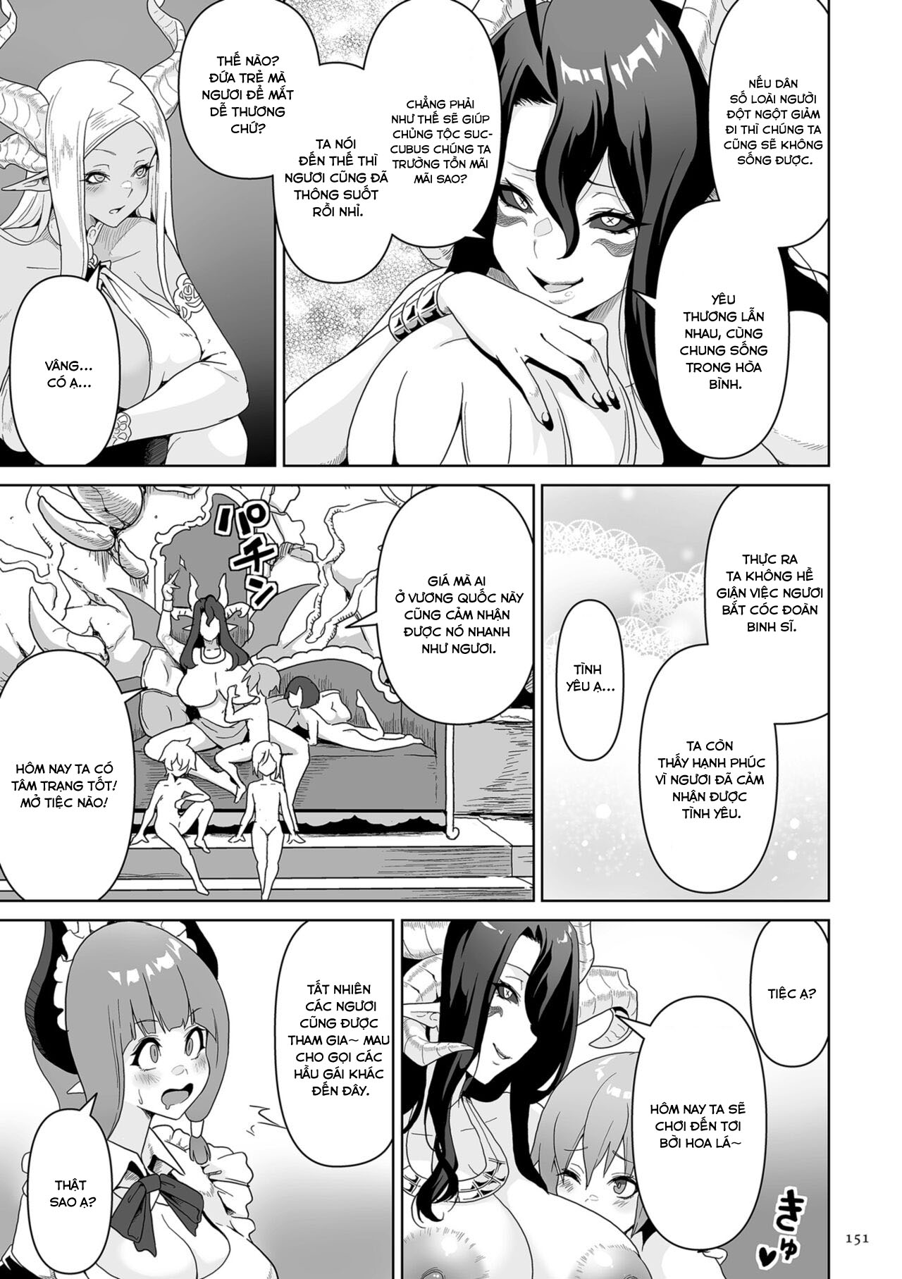 Đọc truyện hentai Vương quốc Succubus thèm bú - Chap 6