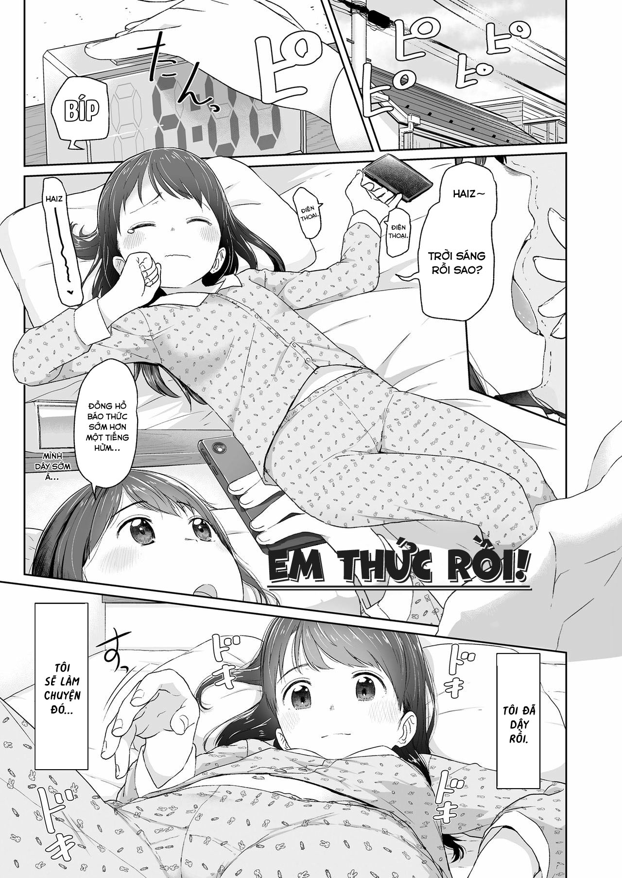Đọc truyện hentai Suru Onnanoko - Ch.2 Em dậy rồi! [Phần đầu]