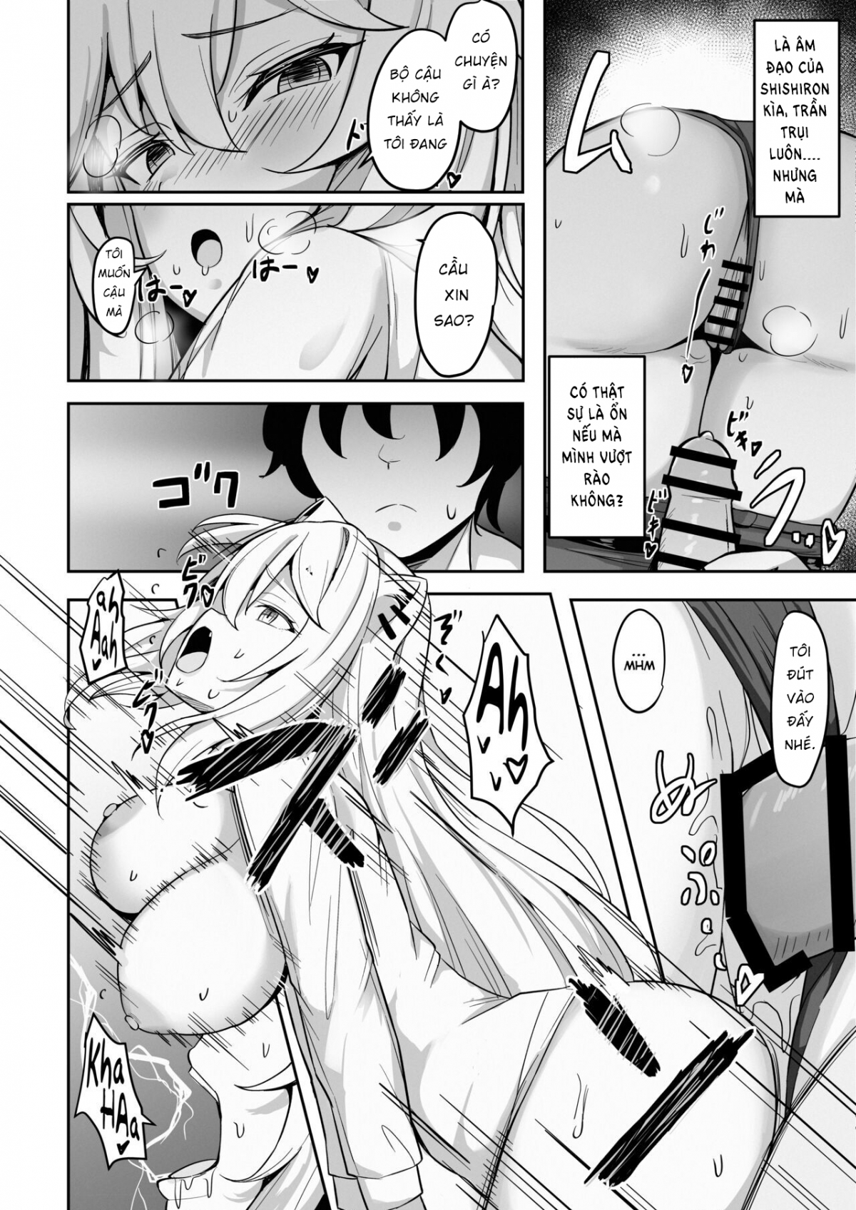 Đọc truyện hentai MenheLion ~Sappari Tori Paitan Base~ (Shishiro Botan) - Oneshot