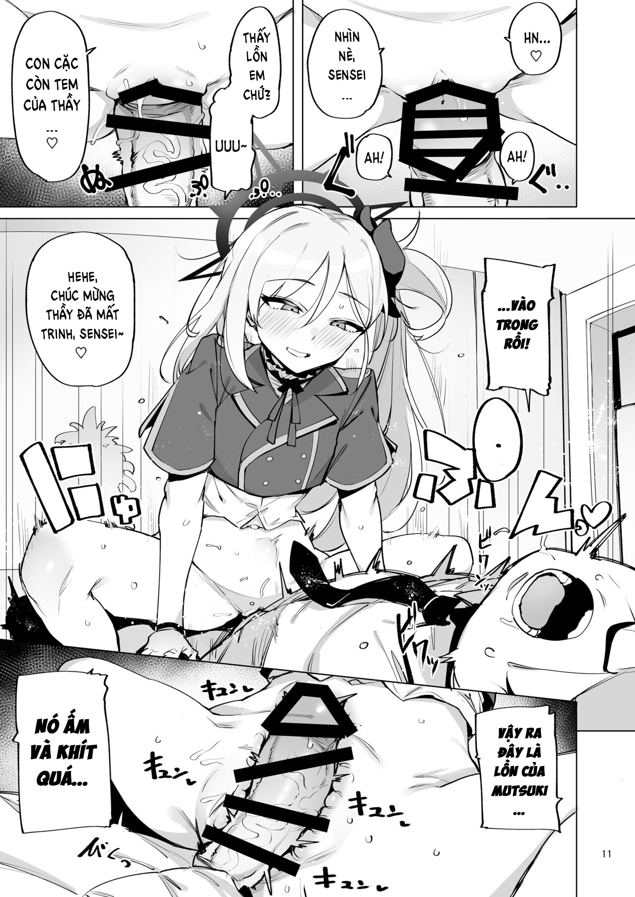 Đọc truyện hentai Thủ dâm bằng ảnh của Mutsuki bị phát hiện - Oneshot