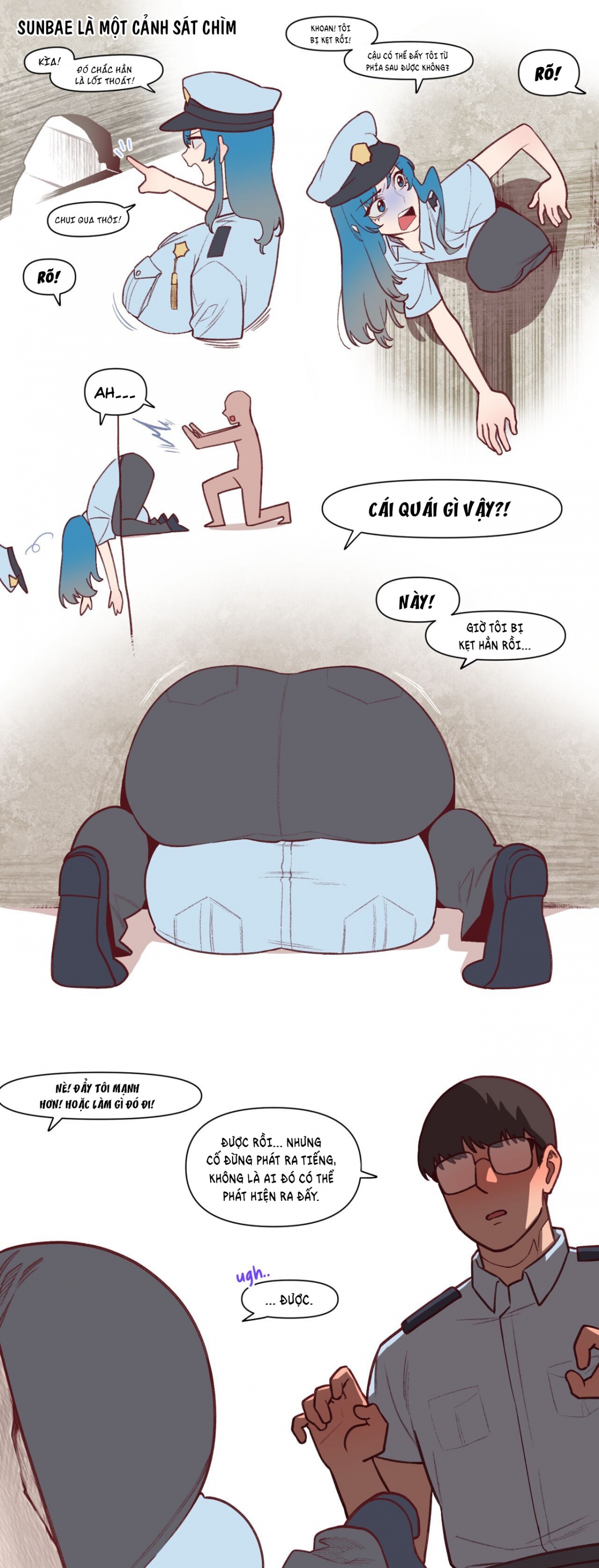 Đọc truyện hentai Cô Cảnh Sát - Oneshot