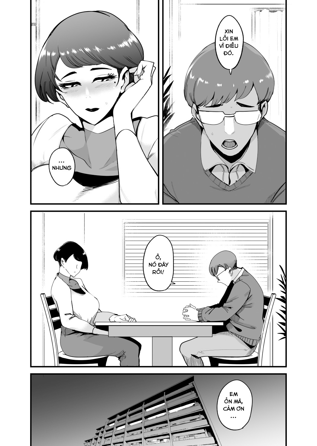 Đọc truyện hentai Cô vợ dâm với chiếc mặt nạ bún cua Part 2 - Chap 1