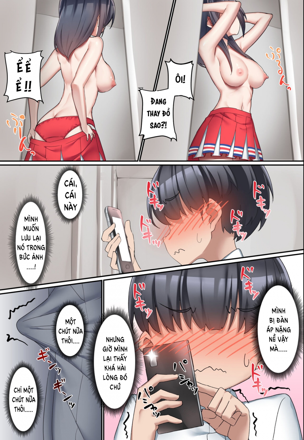 Đọc truyện hentai Kouhai Do-S Cheerleader ni Do-M Choukyou Sareta Otoko no Hanashi. - Chap 1