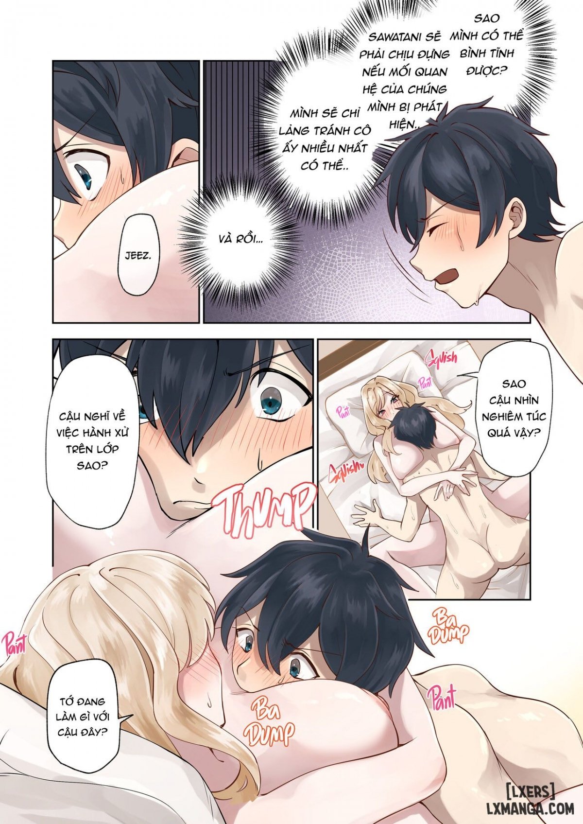 Đọc truyện hentai Limitless Creampies for the Class Gyaru Oneshot