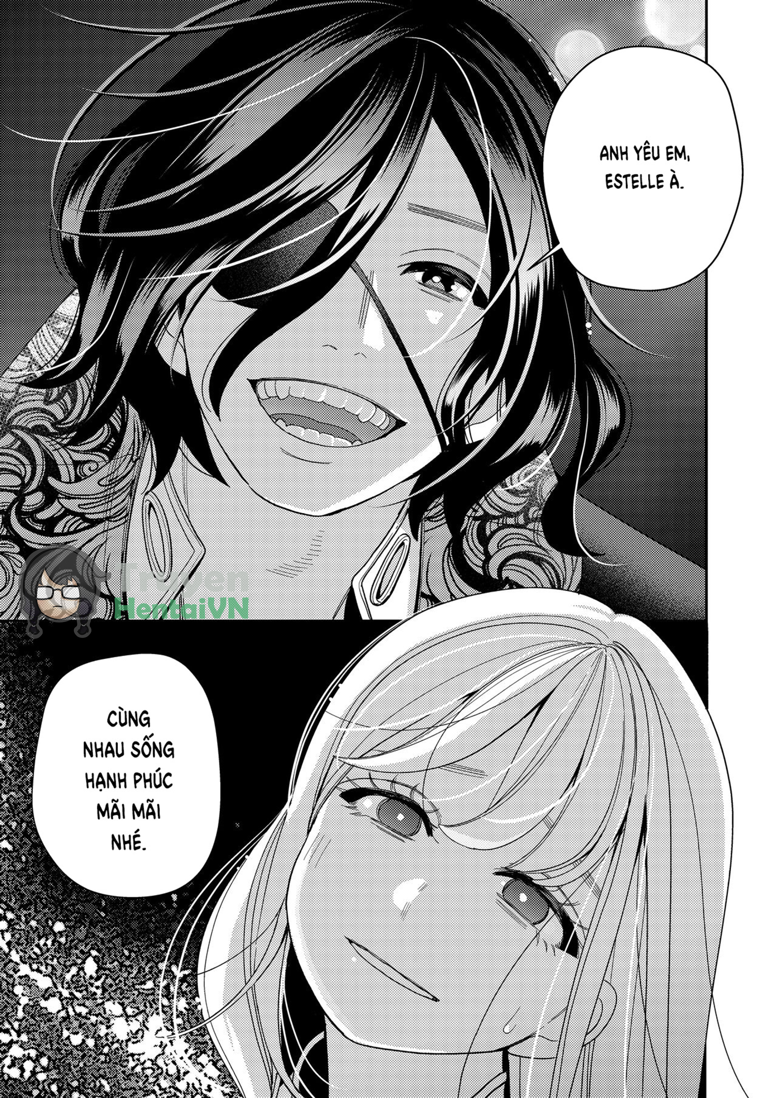 Đọc truyện hentai Seijo wa Tekikoku no Ou ni Otosareru - Oneshot