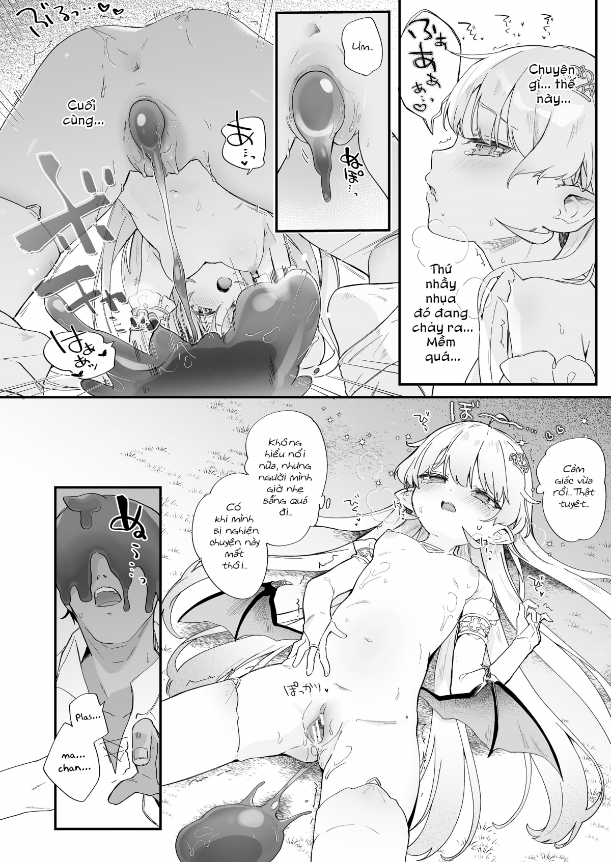 Đọc truyện hentai Không đời nào có chuyện ta sẽ thua một con slime dâm dục - Oneshot nứng