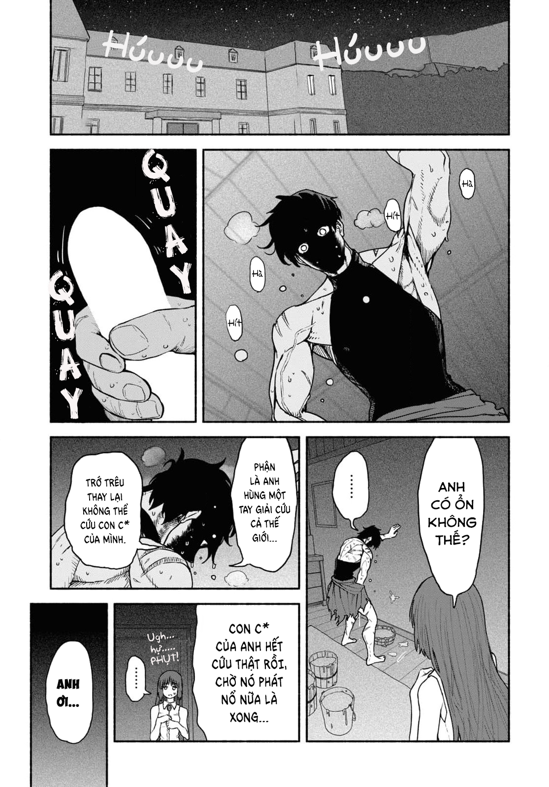 Đọc truyện hentai Vấn Đề Hạ Bộ Của Anh Hùng - Oneshot