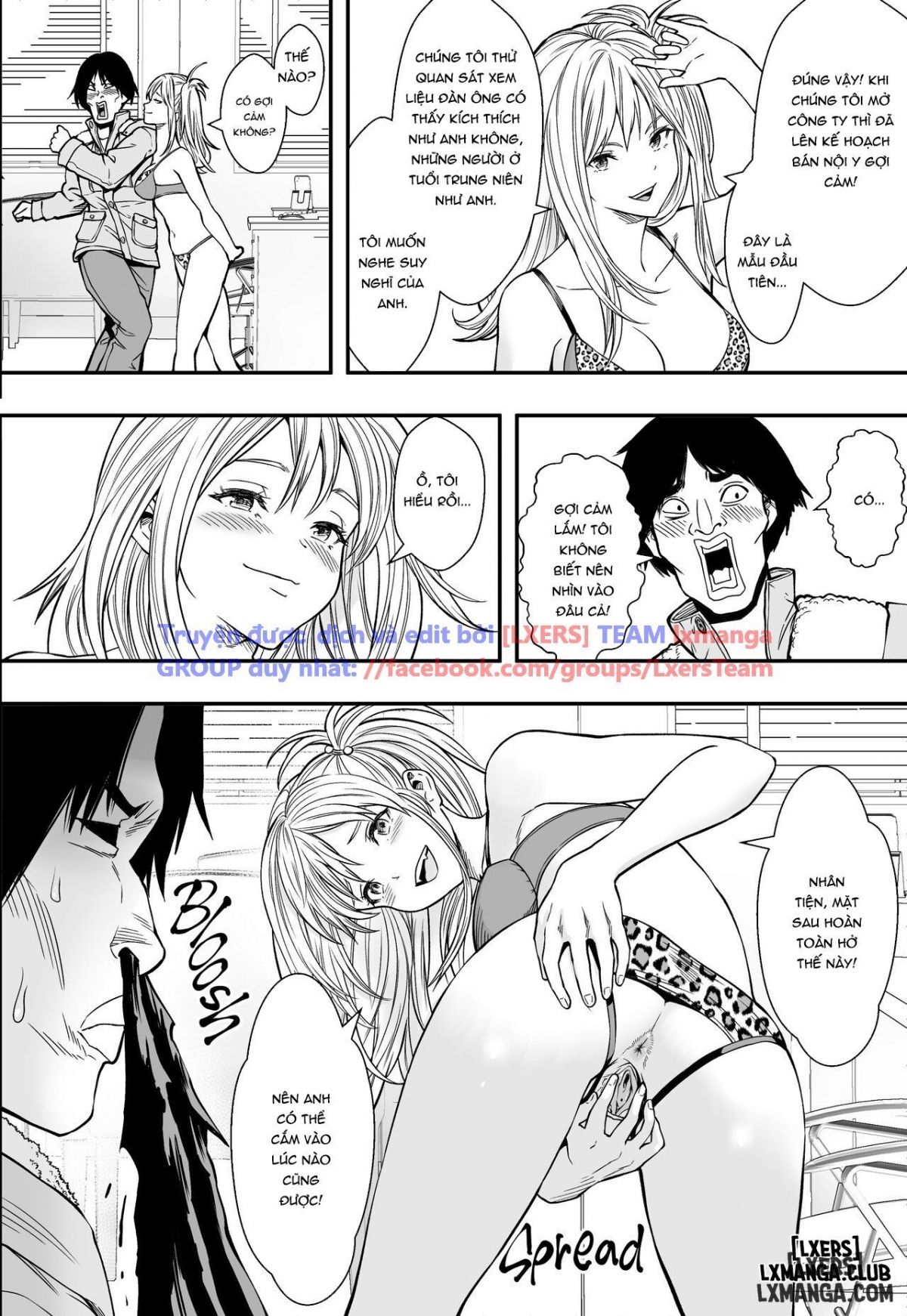 Đọc truyện hentai Getting Busy With Business Gyarus - Oneshot