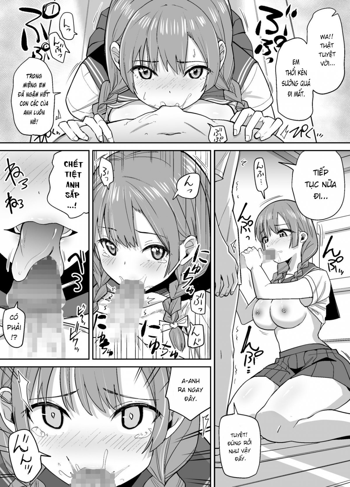 Đọc truyện hentai Inaka de wa Kawaii Kanojo wo Furyou no Senpai ni Netorare - Oneshot