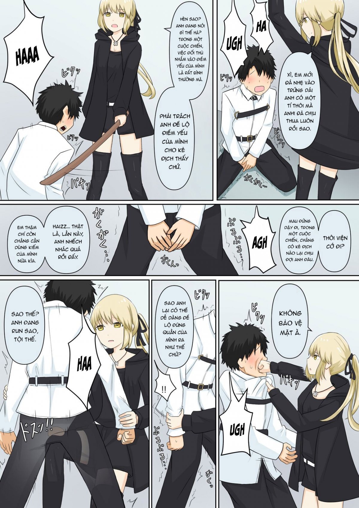 Đọc truyện hentai Bị bạn gái bắt nạt - Oneshot