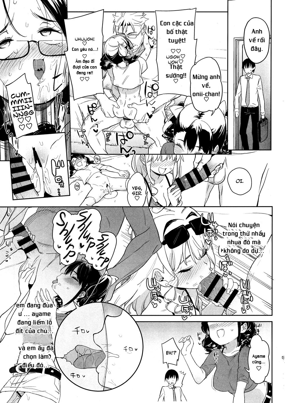 Đọc truyện hentai ORE NO IMOUTO GA OJI-SAN NO ...ONAHO... NI NARU TO IIDASHITA !! - Oneshot