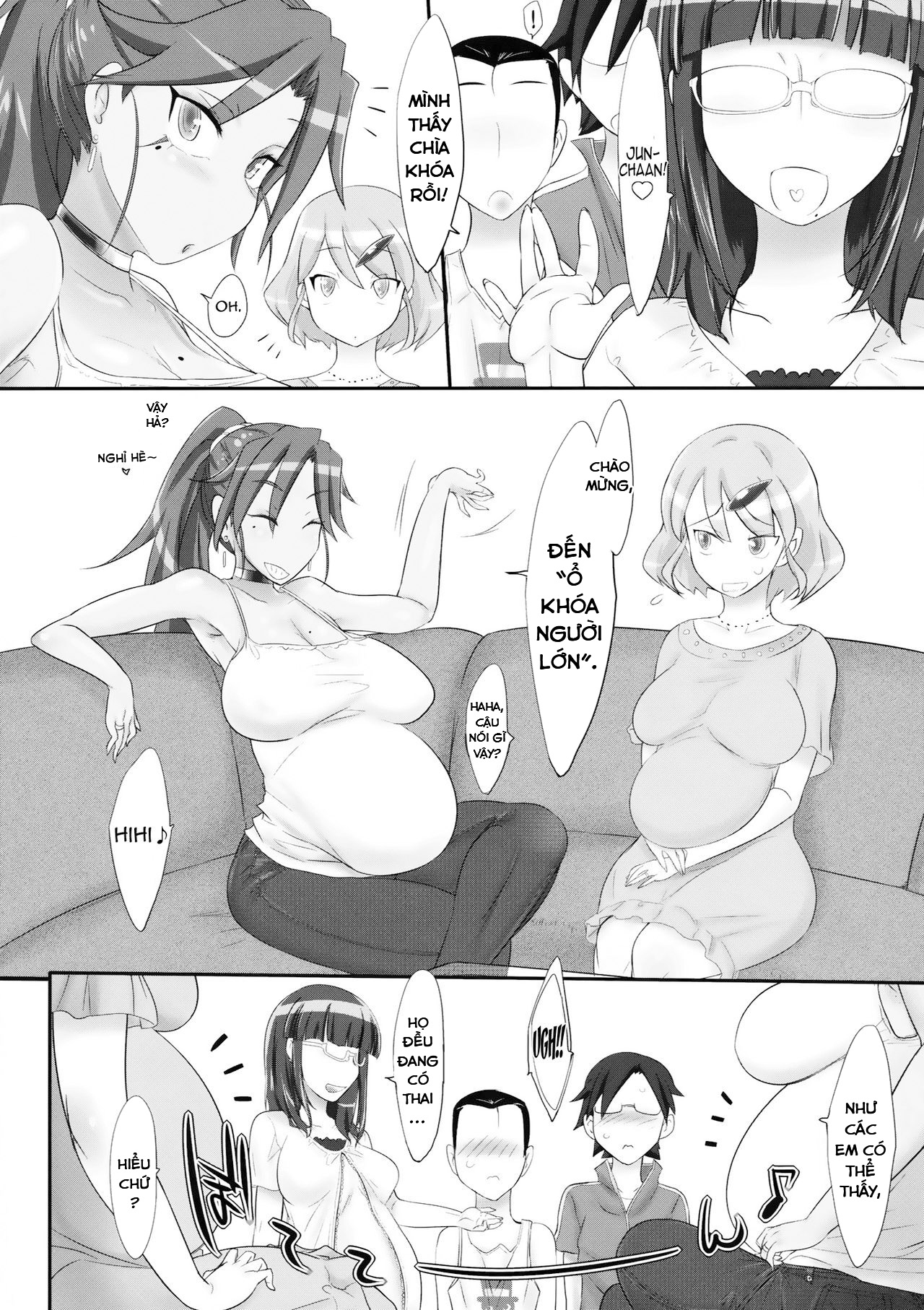 Đọc truyện hentai Không sao đâu, bên trong Cổng địa ngục. - Oneshot