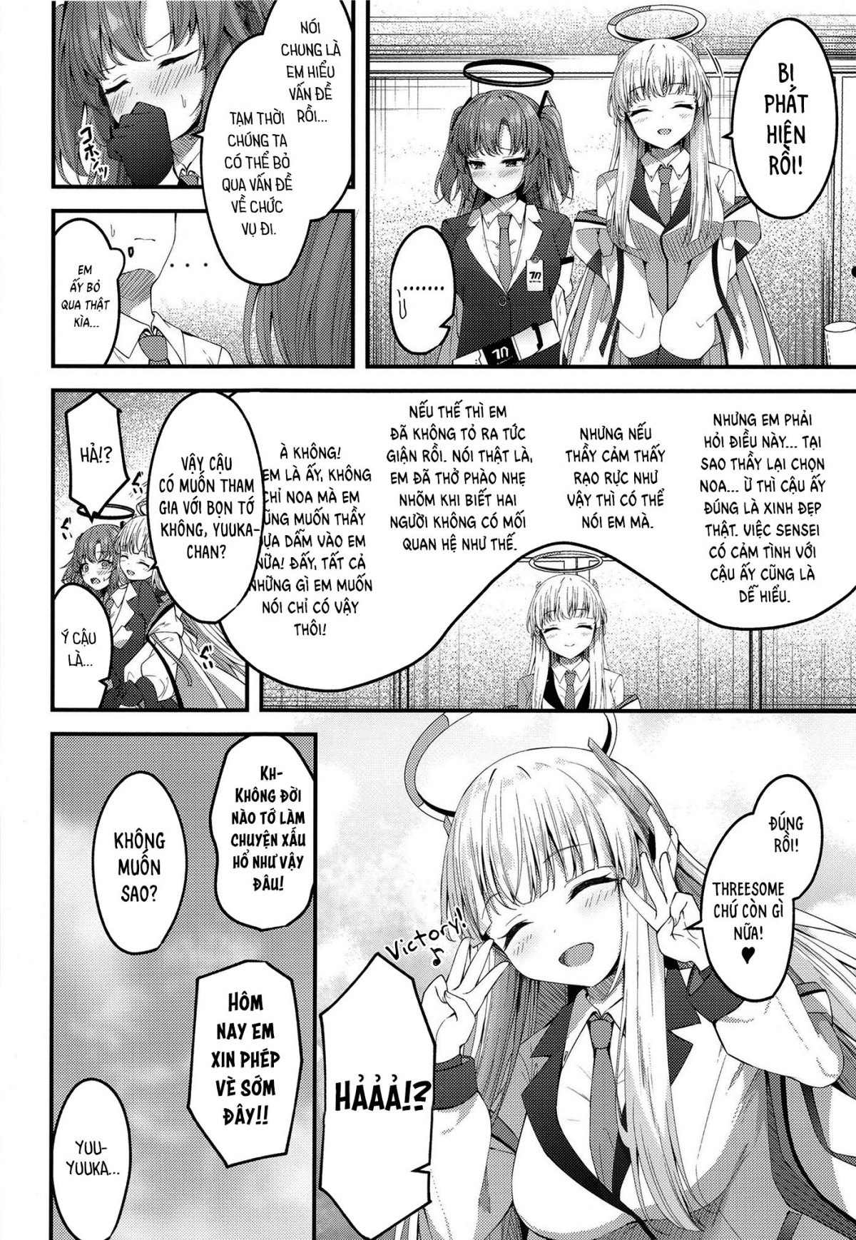 Đọc truyện hentai Seishori NOR Asobi - Ryoute ni Sensei to Yuuka-chan - Oneshot nứng