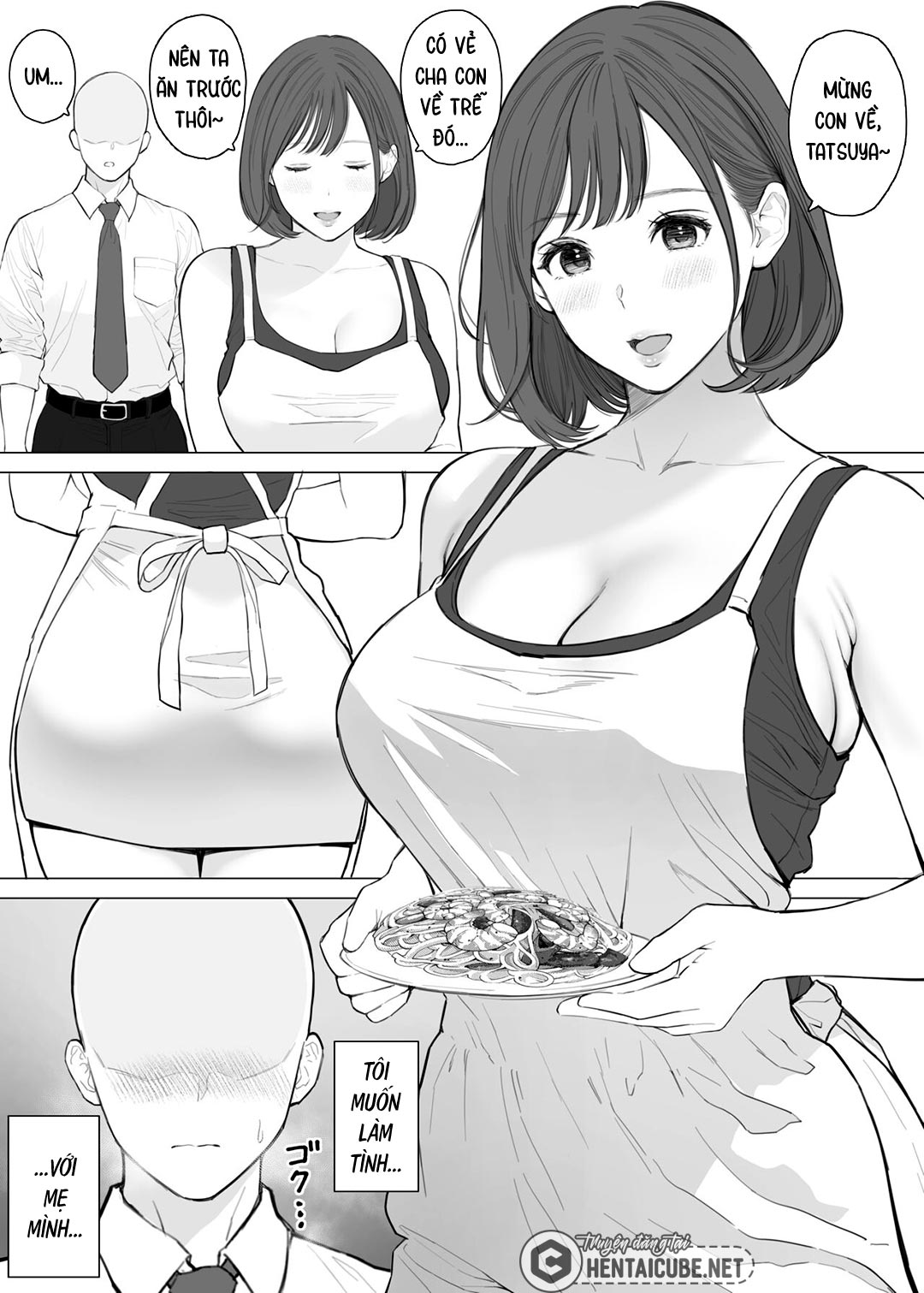 Đọc truyện hentai Bắn vào trong mẹ yêu dấu – Loạn luân mẹ con - Oneshot