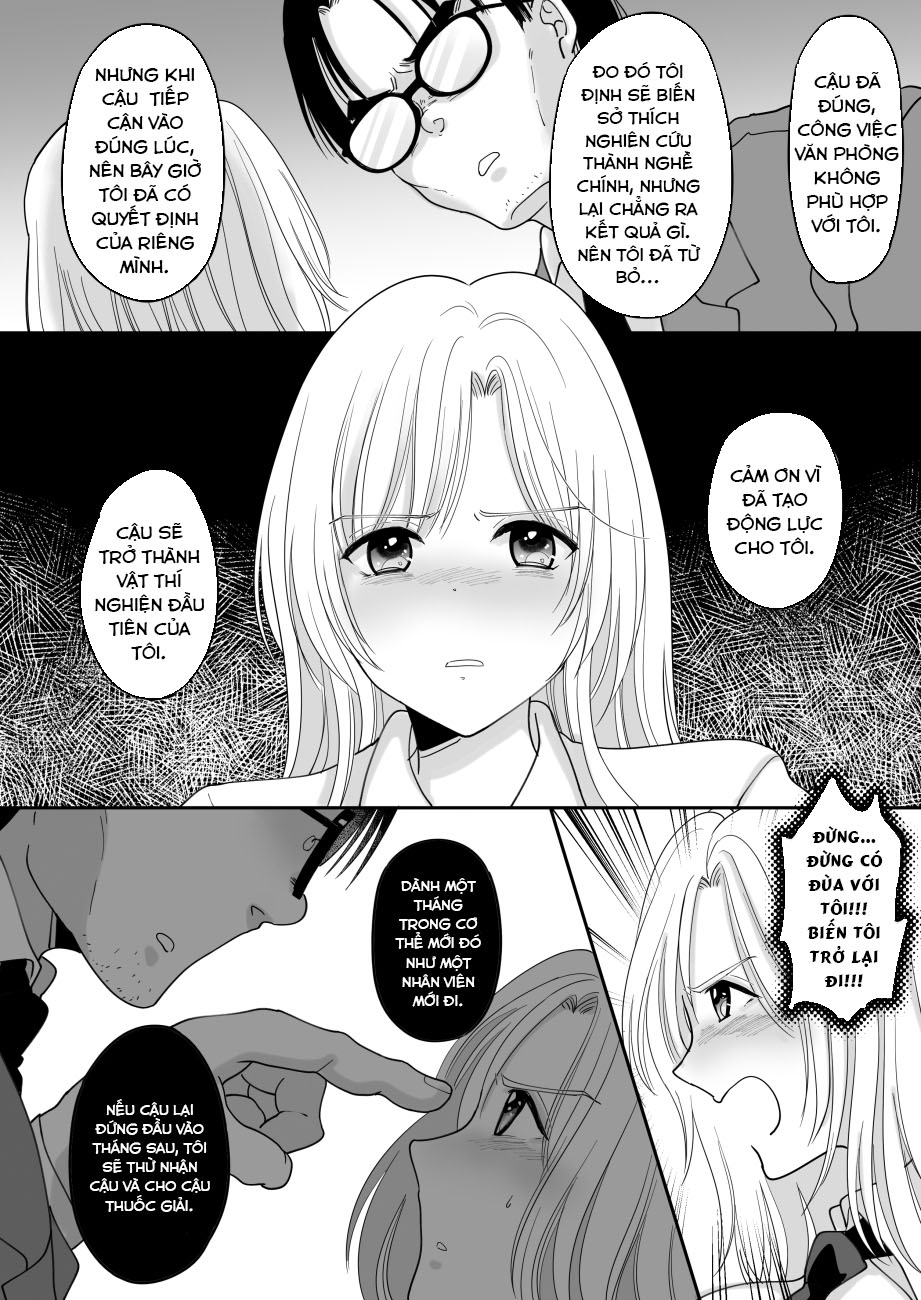 Đọc truyện hentai Yuushuu na Douryou no Mesu Ochi Kiroku - Oneshot