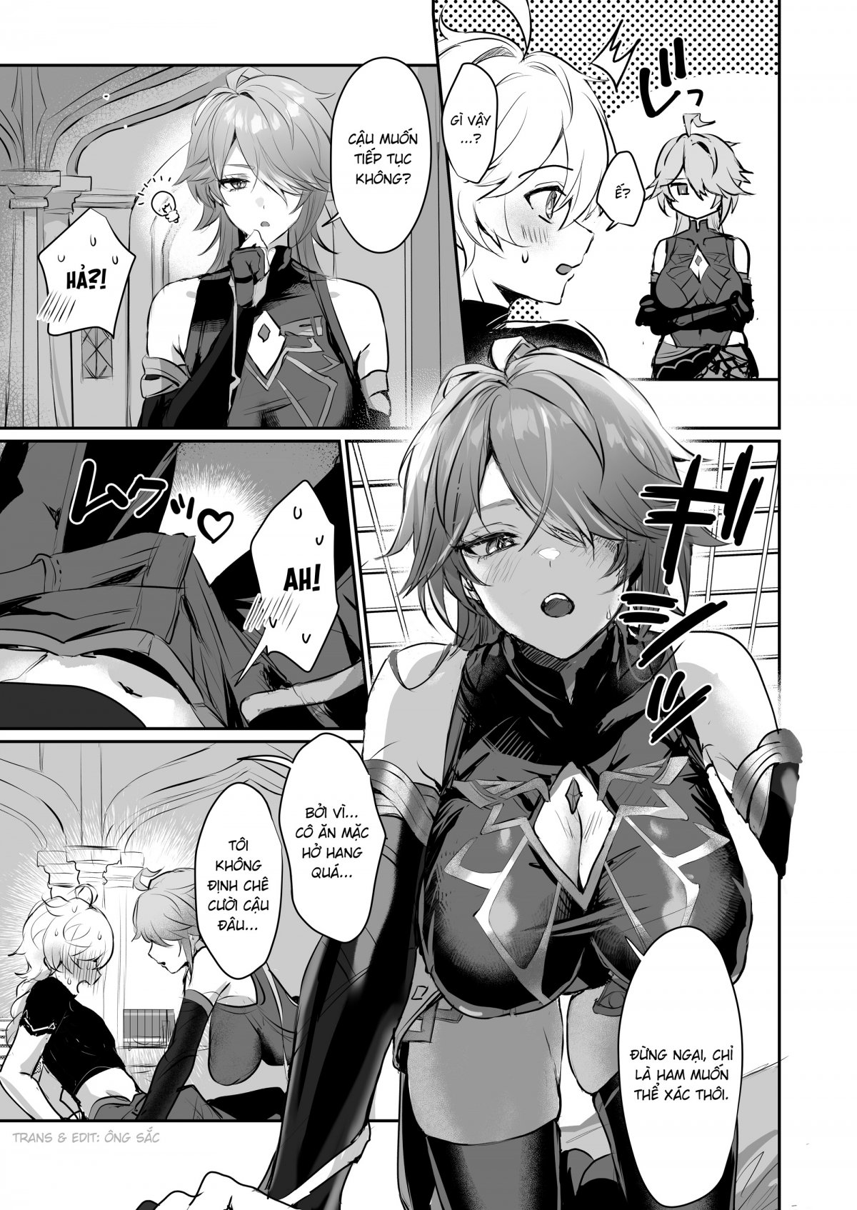 Đọc truyện hentai Làm tình với quan thư ký có bộ ngực siêu bự - Oneshot
