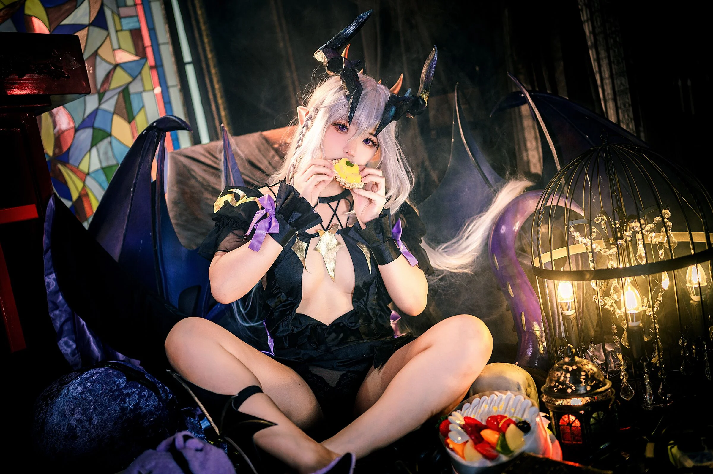 Đọc truyện hentai Tuyển tập Albums siêu phẩm Cosplay - Chap 603 - Yi Miaojun - Clover Theater Valrhona