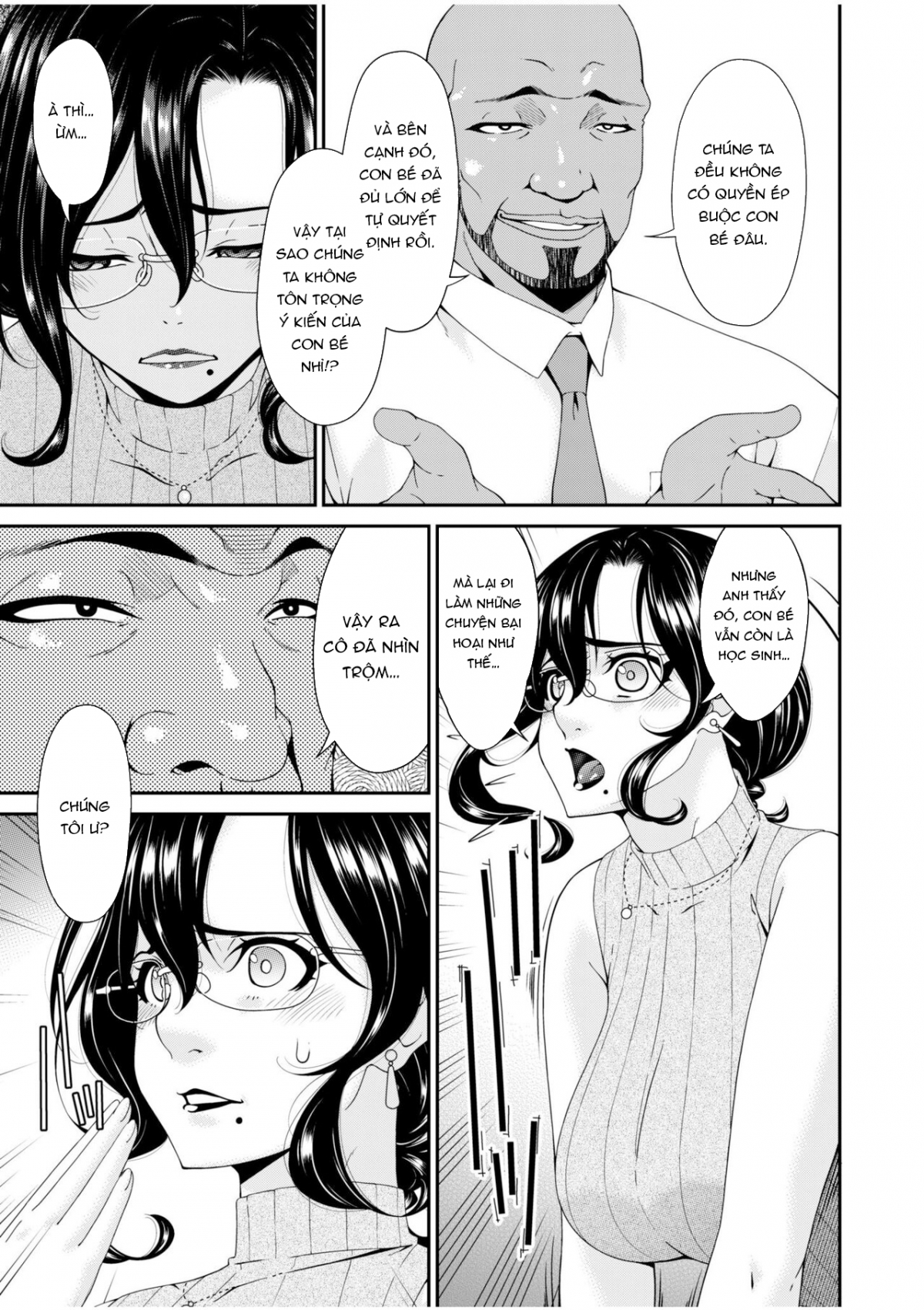 Đọc truyện hentai Haha to Tsuma o Yameru Toki - Chap 1