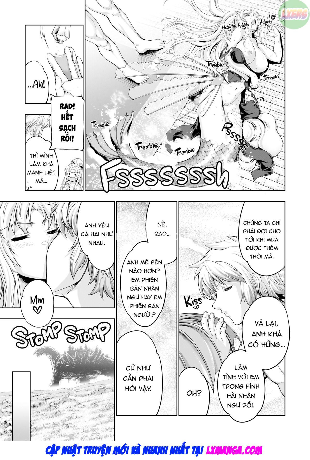 Đọc truyện hentai Rạp xiếc lãng mạn Cô gái quái vật Chap 5 [END]