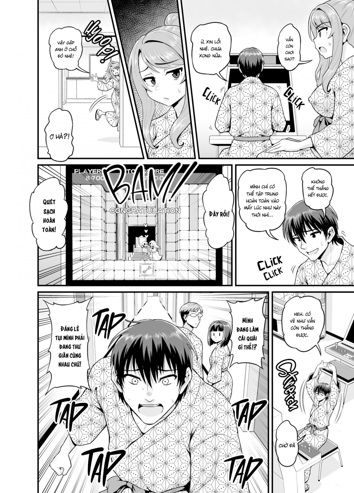 Đọc truyện hentai Getting it On With Your Gaming Buddy at the Hot Spring NTRVer - Oneshot