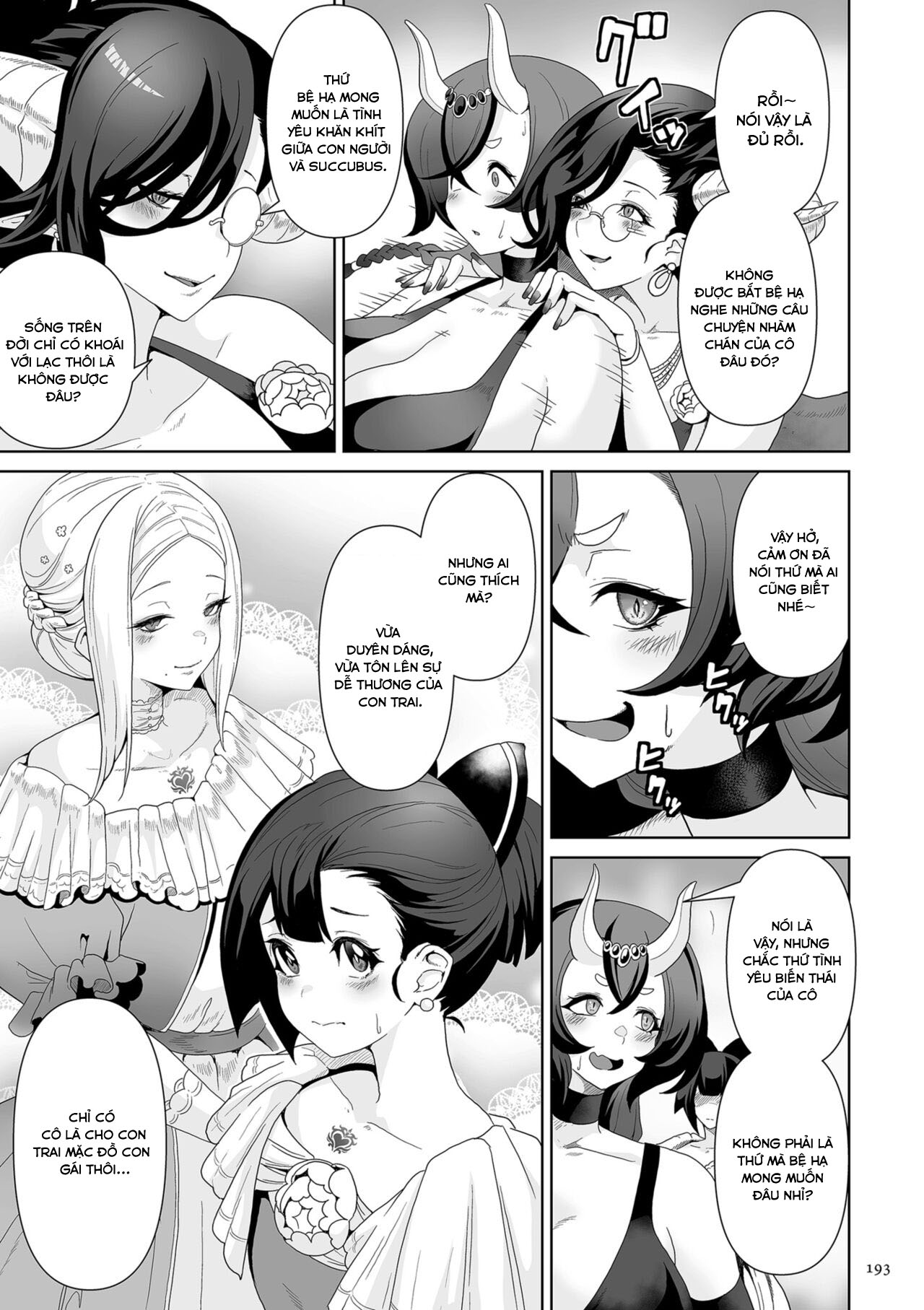 Đọc truyện hentai Vương quốc Succubus thèm bú - Chap 8