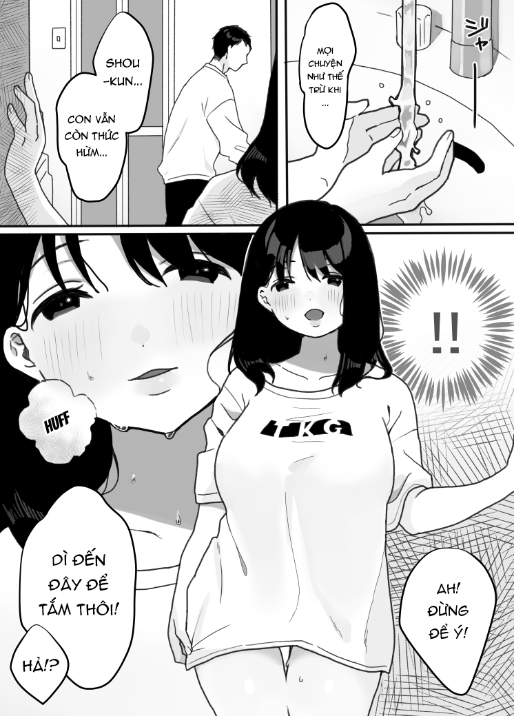 Đọc truyện hentai Gibo no Kowaku ~Atarashii Okaa-san~ - Oneshot