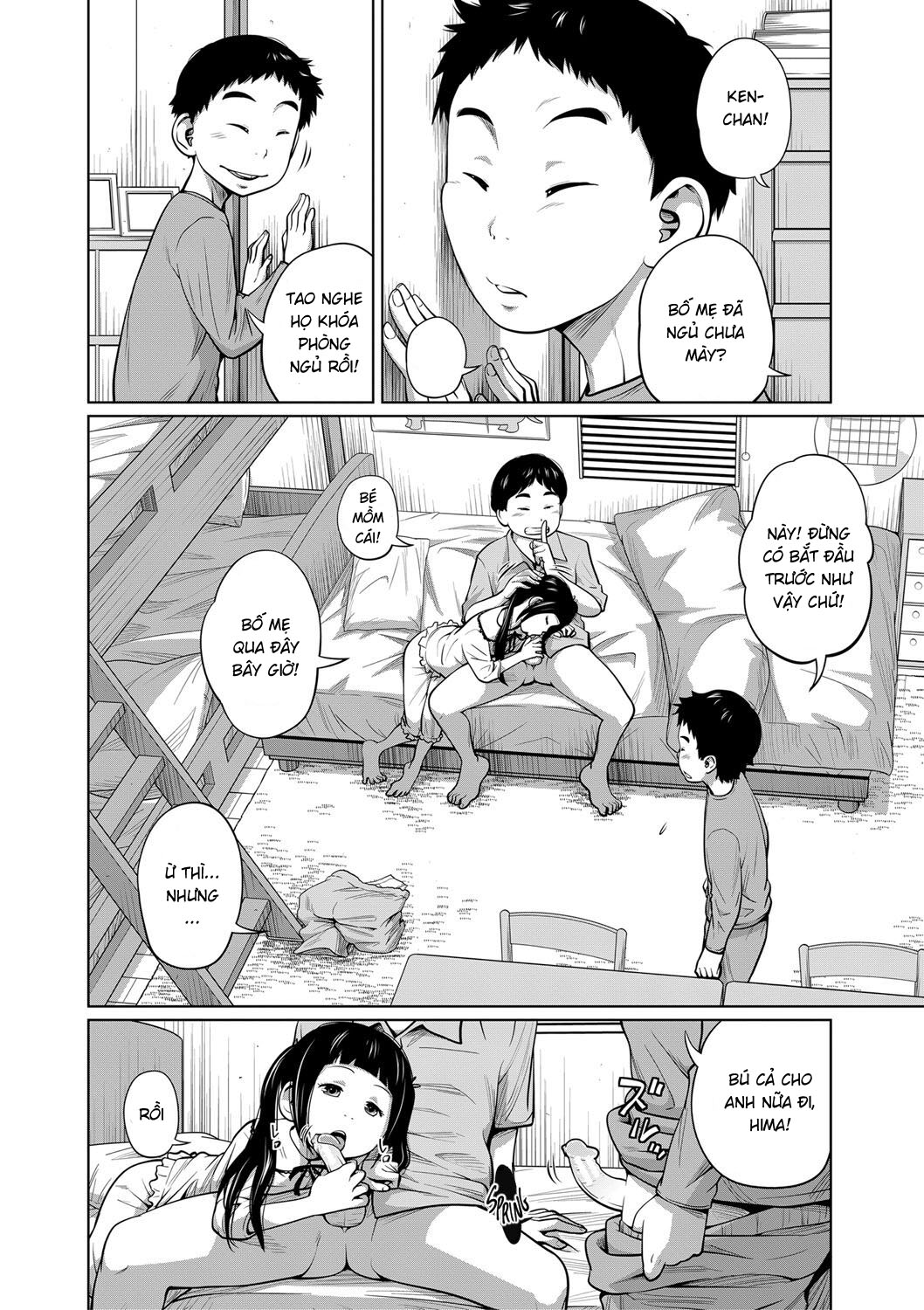 Đọc truyện hentai Câu chuyện về ba anh em - Oneshot