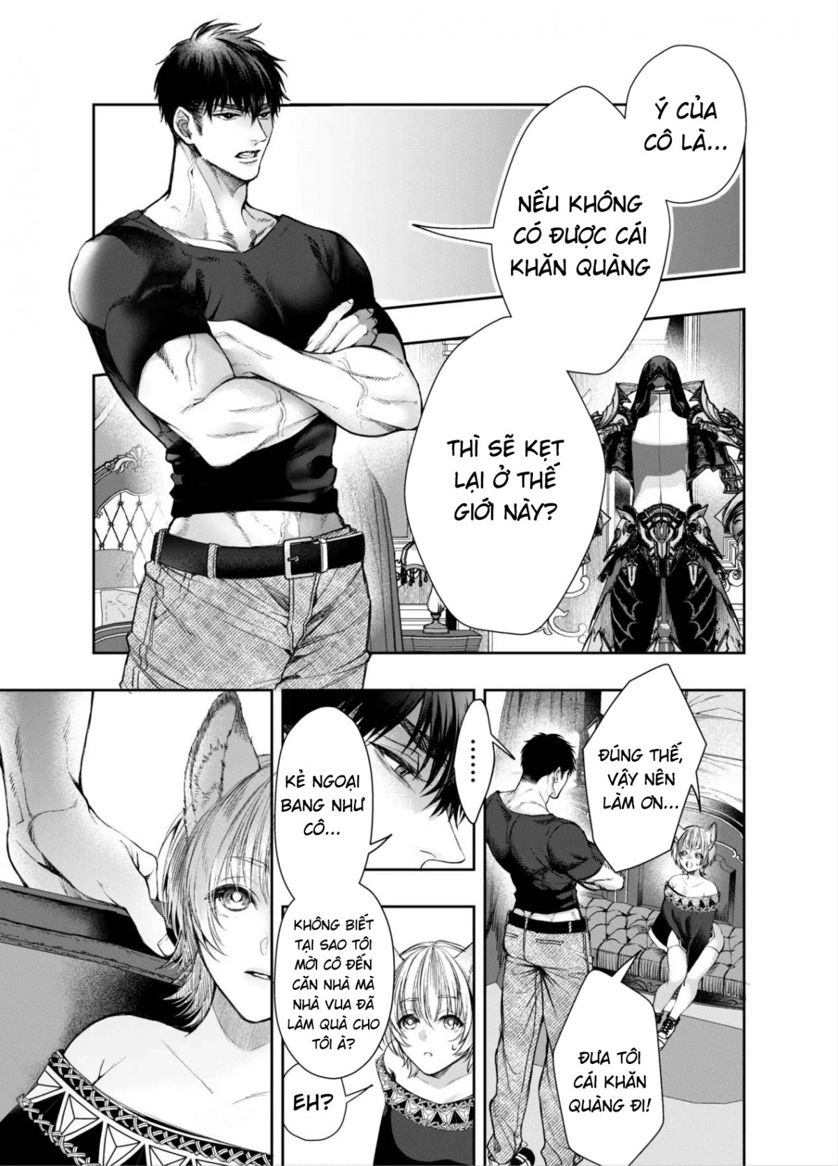 Đọc truyện hentai Tôi không thể thoát khỏi Kỵ sĩ quàng khăn đỏ tinh nghịch - Part 1