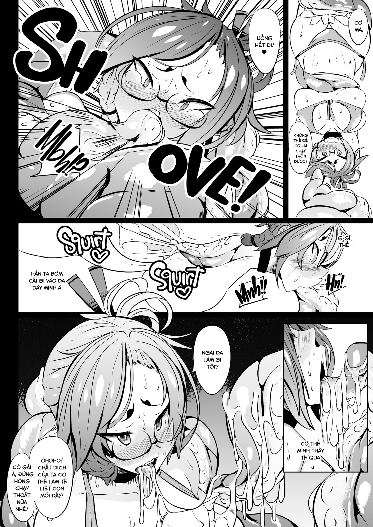 Đọc truyện hentai Thủy quái và em bò sữa ngực bự - oneshot