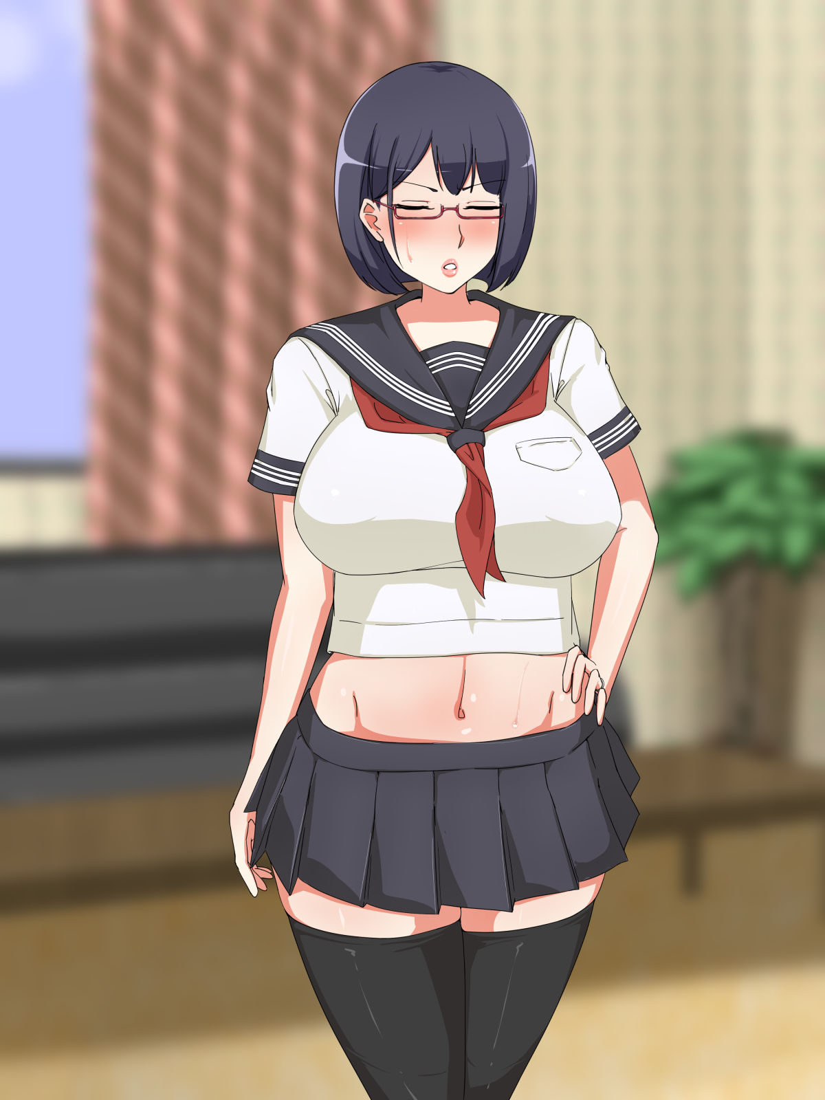Đọc truyện hentai Majimezuma na Sumire ga Pure na Furi Shita Kusogaki ni - chap 2