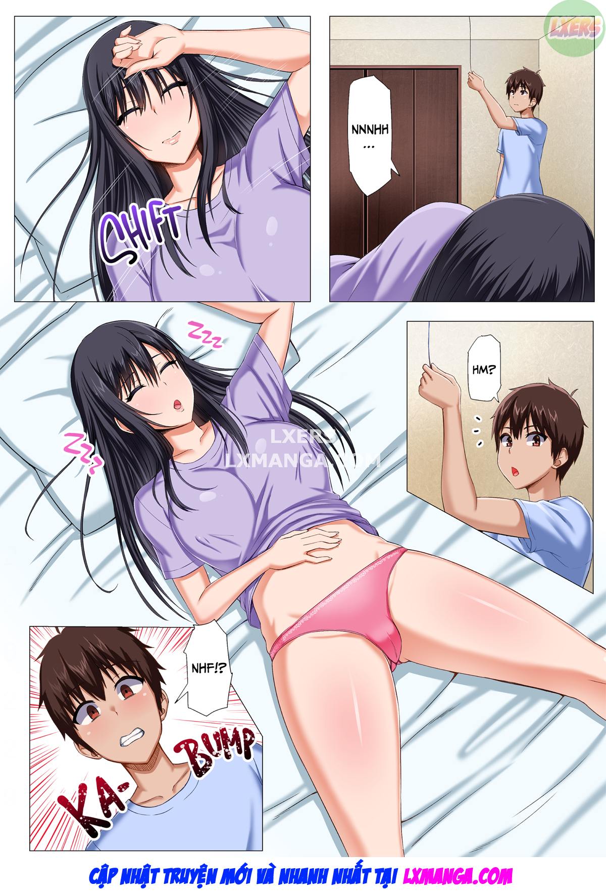 Đọc truyện hentai Cậu học sinh may mắn và cô gia sư xinh đẹp - Oneshot