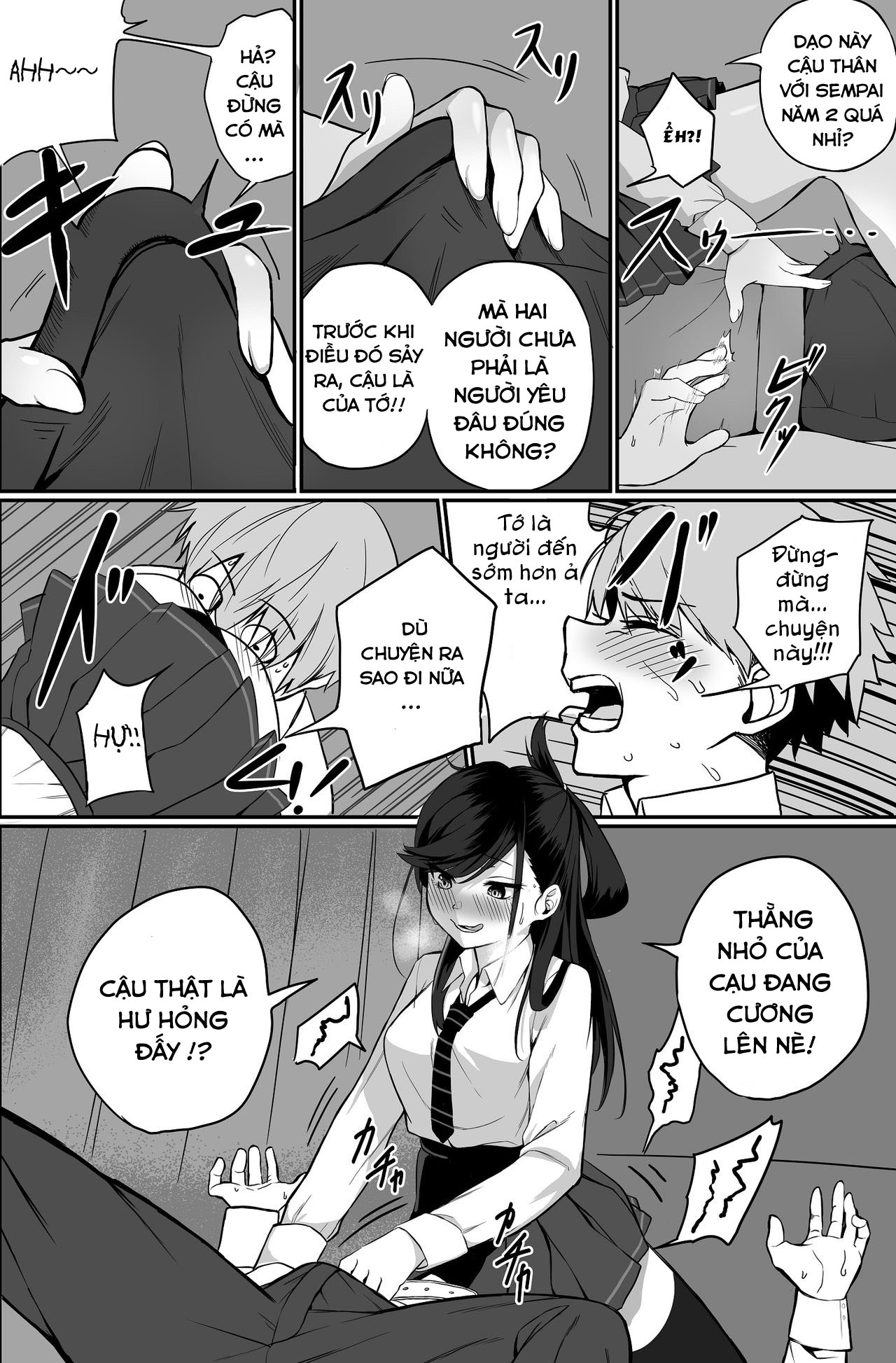 Đọc truyện hentai Itabasami na Wakachi Ai - Chap 1