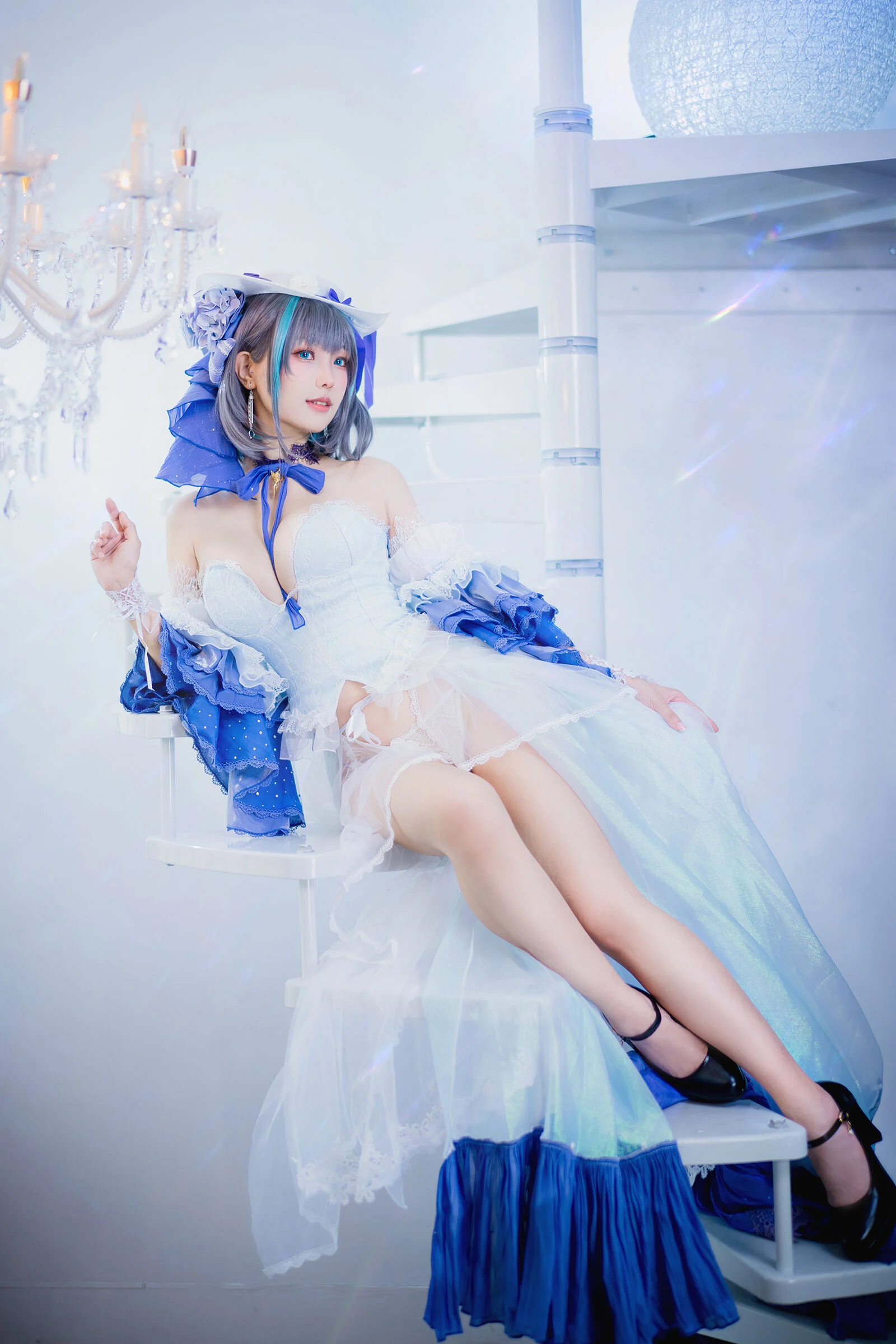 Đọc truyện hentai Tuyển tập Albums siêu phẩm Cosplay - Chap 365 - ely - cheshire dress