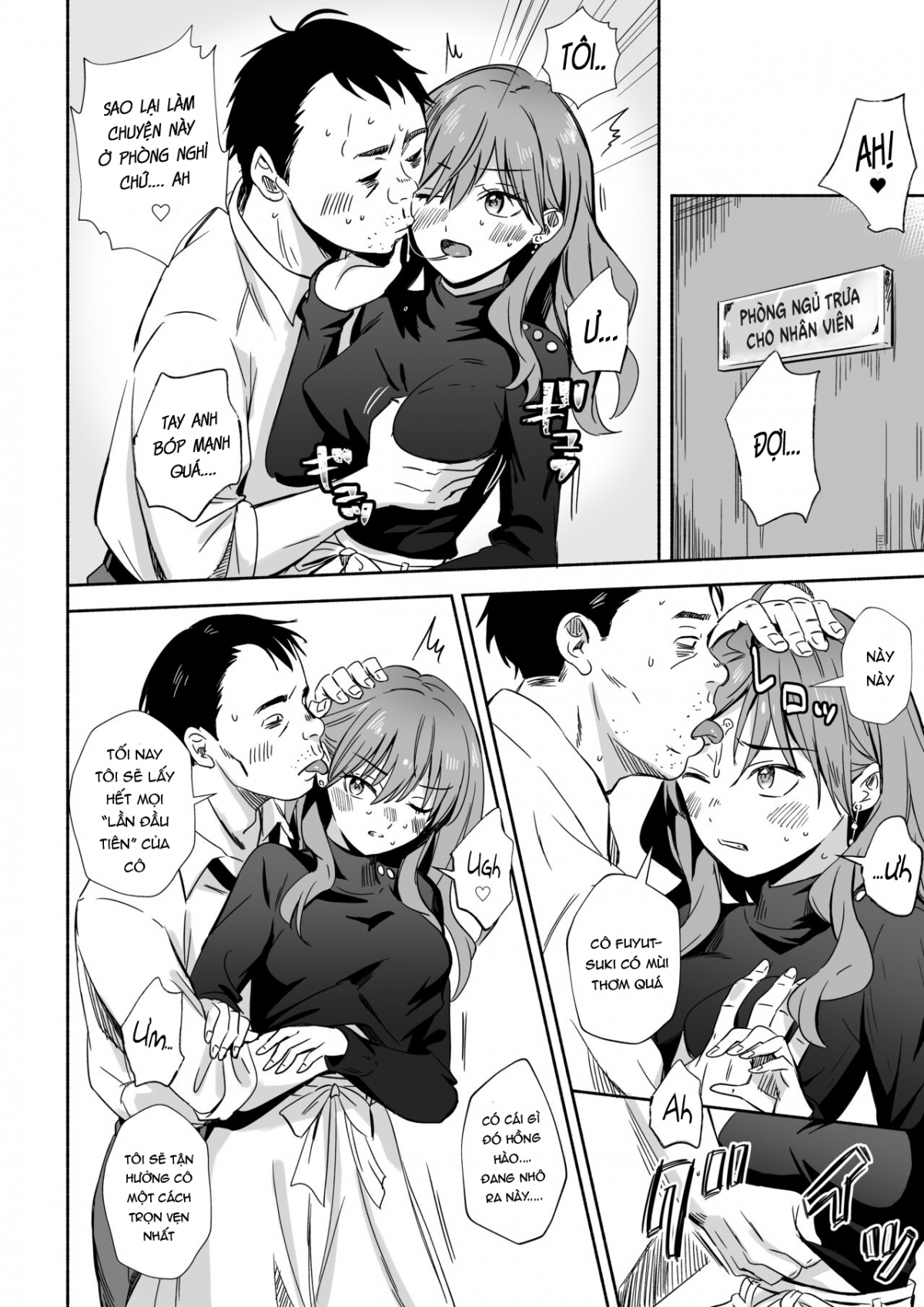 Đọc truyện hentai Cool na Douryou Joshi-san no Kotobuki Taisha - Oneshot