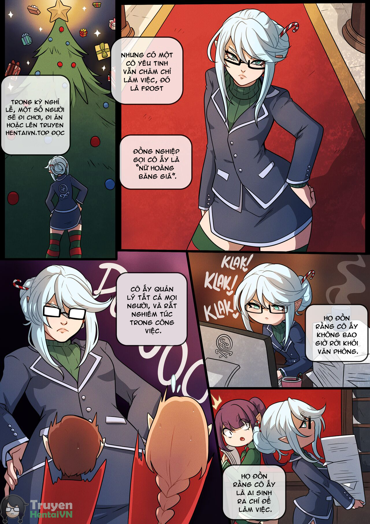 Đọc truyện hentai A Very Frosty Holiday - Oneshot