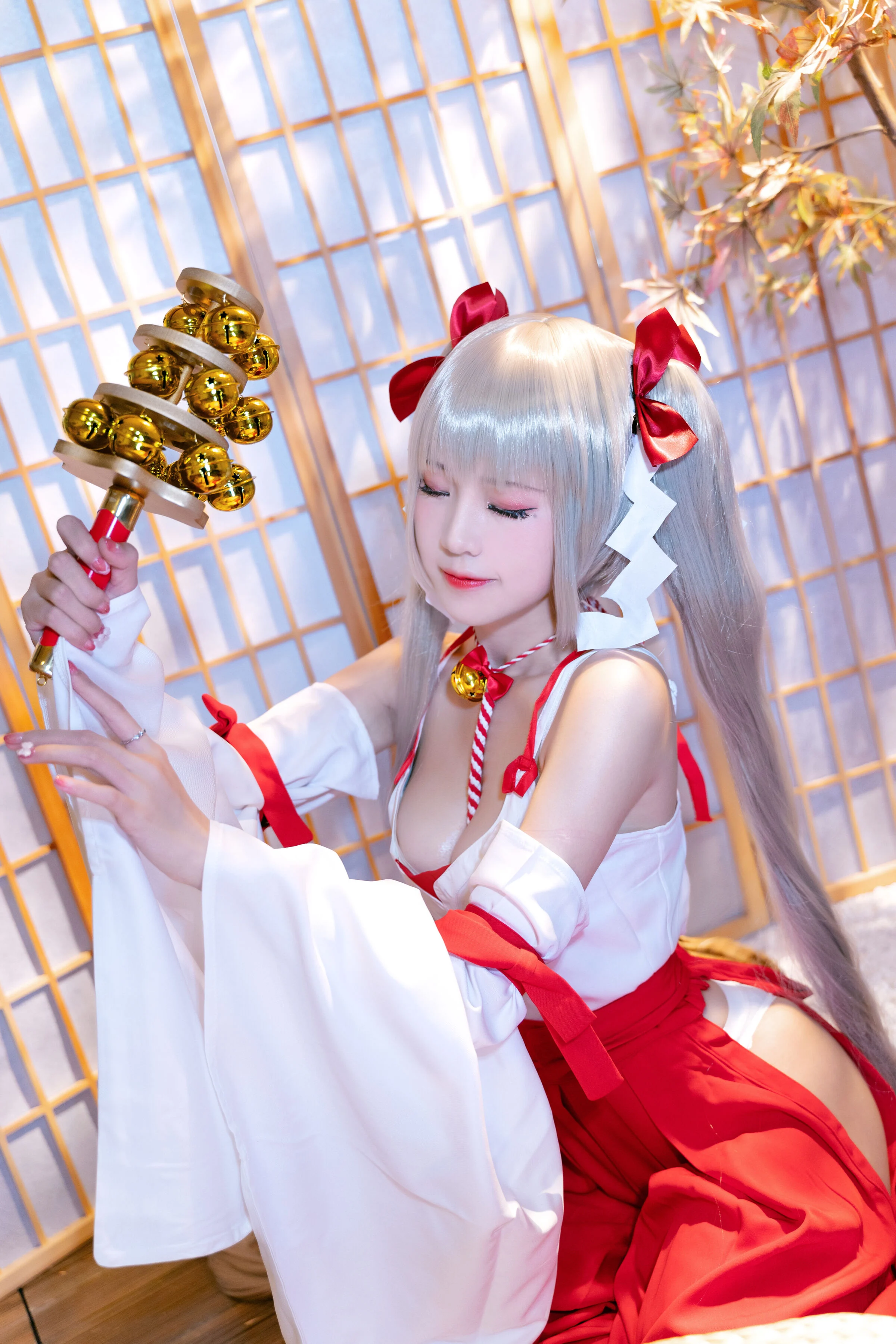 Đọc truyện hentai Tuyển tập Albums siêu phẩm Cosplay - Chap 615 - miko - Awesome witch