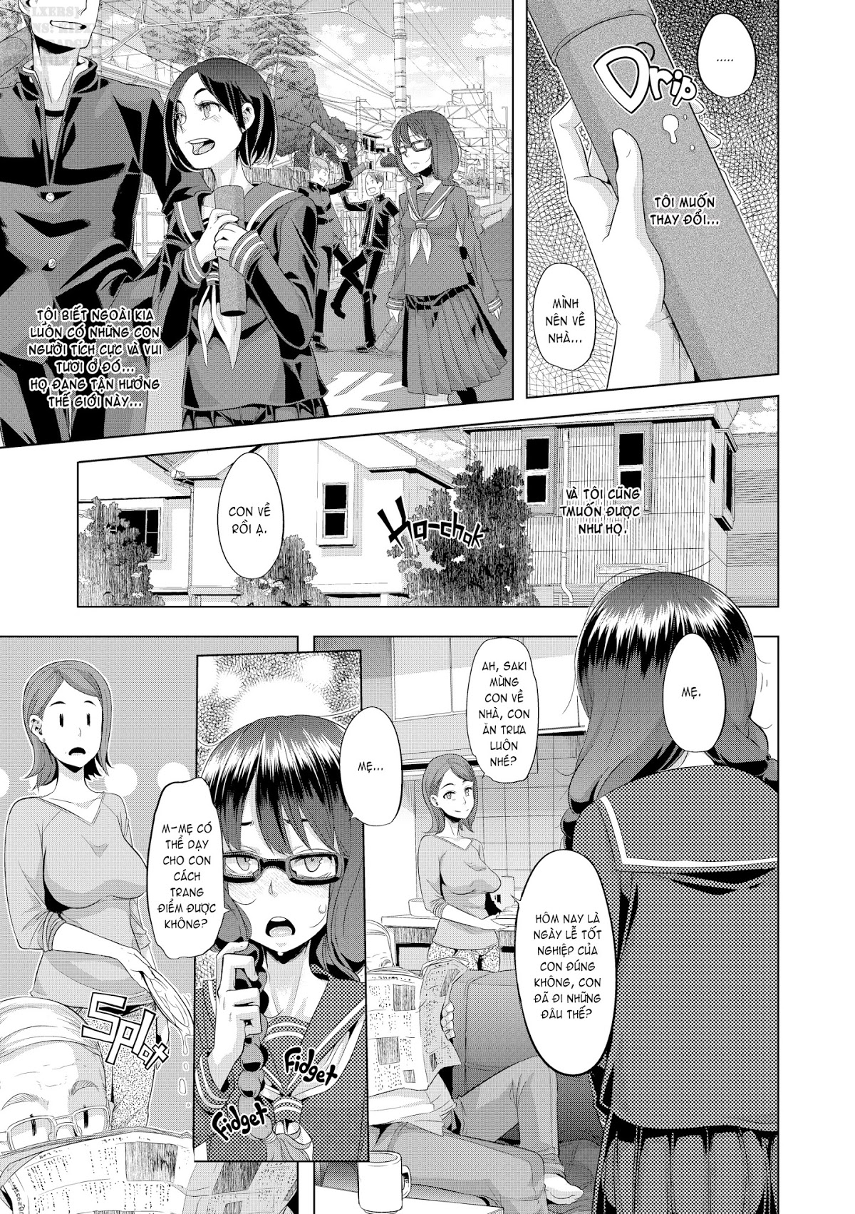 Đọc truyện hentai Cô nữ sinh và lần đầu biết sướng - Chap 1