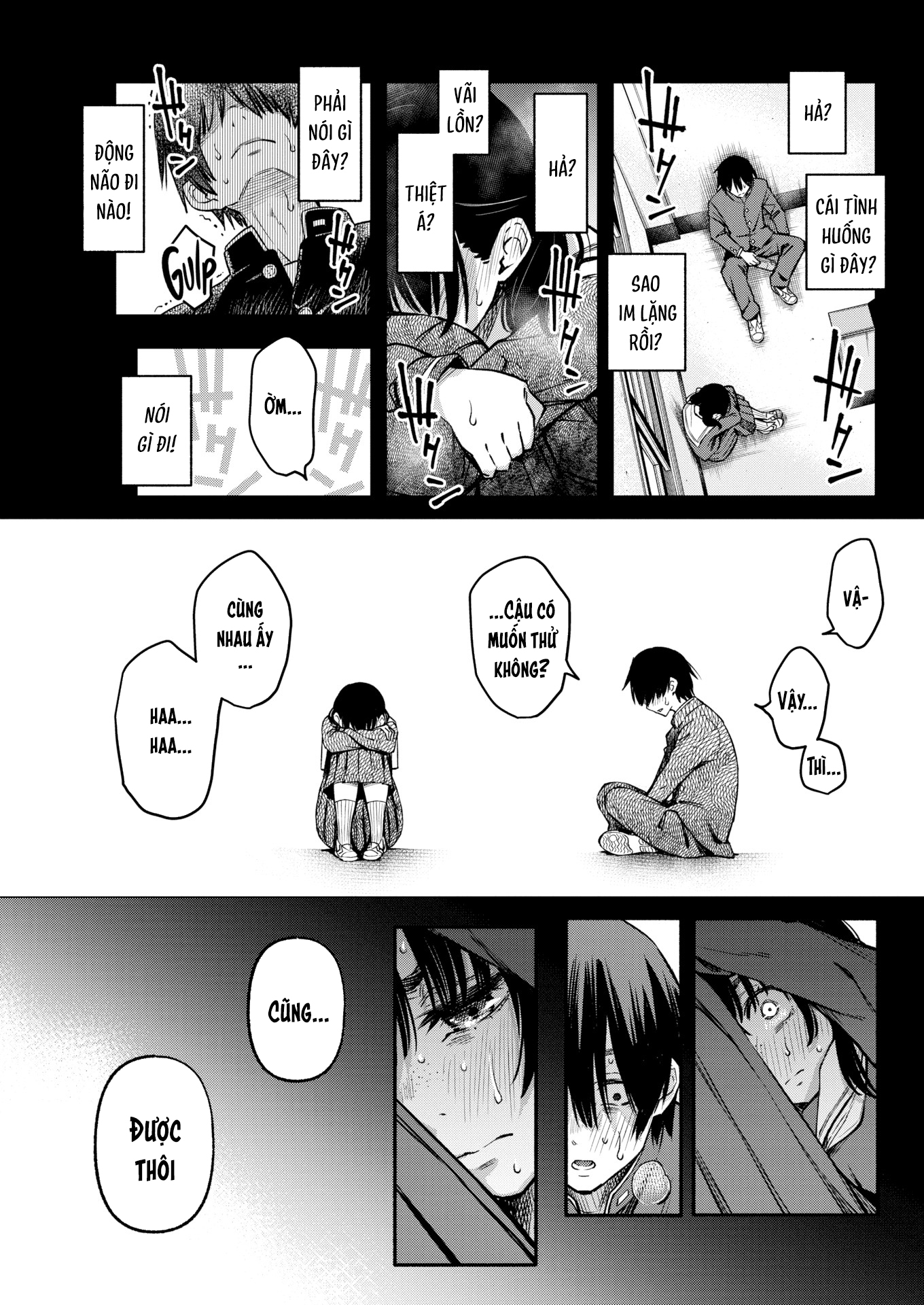 Đọc truyện hentai Hai Đứa Dở Người Làm Tình Cũng Hấp Dẫn Phết Chứ Đùa - Oneshot