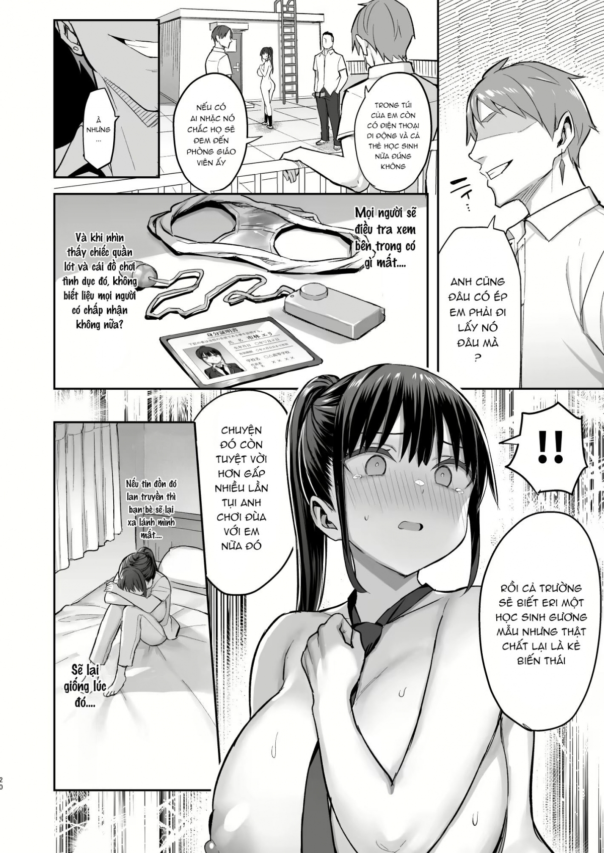Đọc truyện hentai 1 người bạn thời thơ ấu ngực khủng mà tôi yêu quý từ lâu đã bị bọn côn đồ đùa giỡn trong 7 ngày - Chap 1