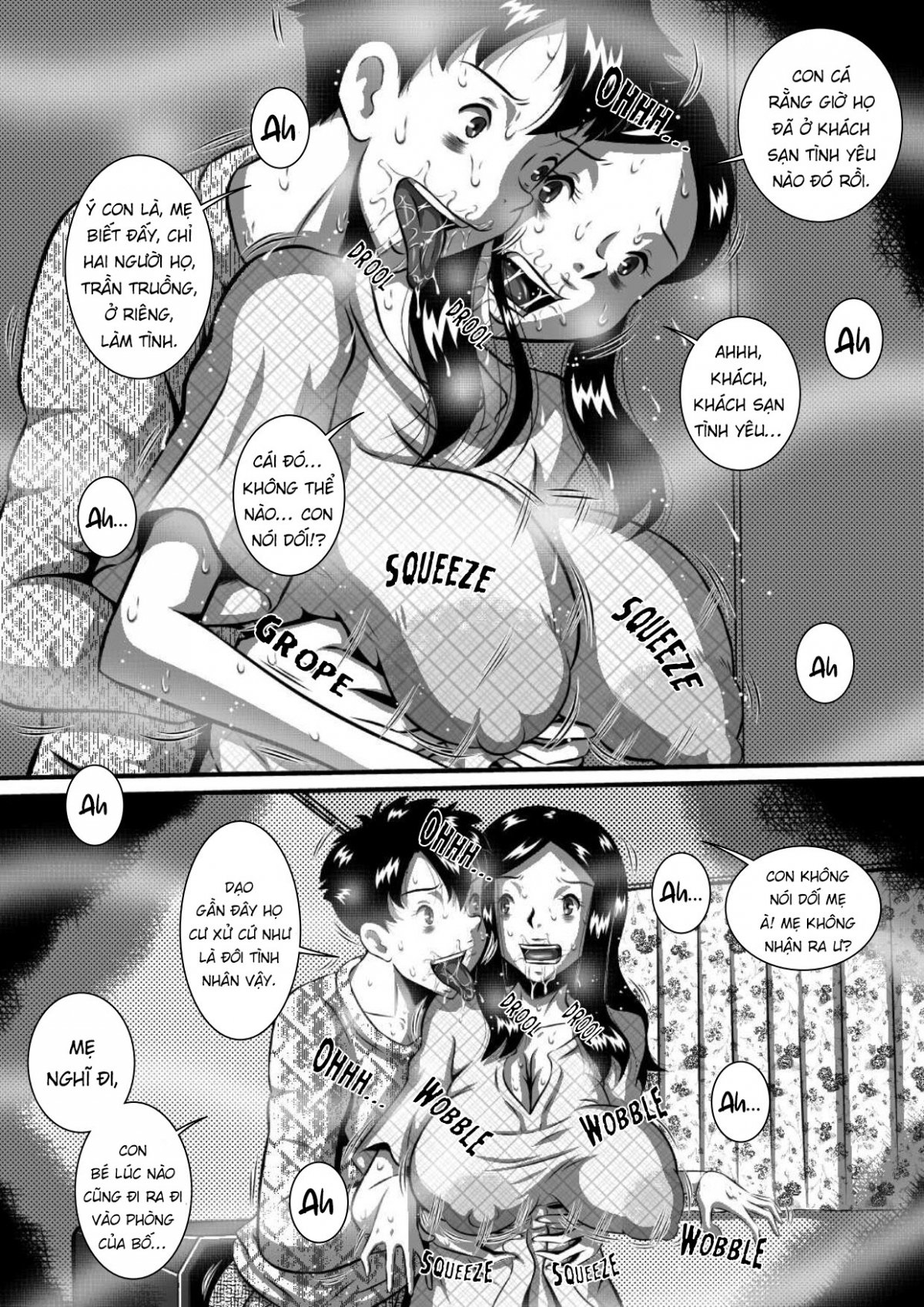 Đọc truyện hentai Chấn động! Con địt mẹ, bố địt em!! - Oneshot