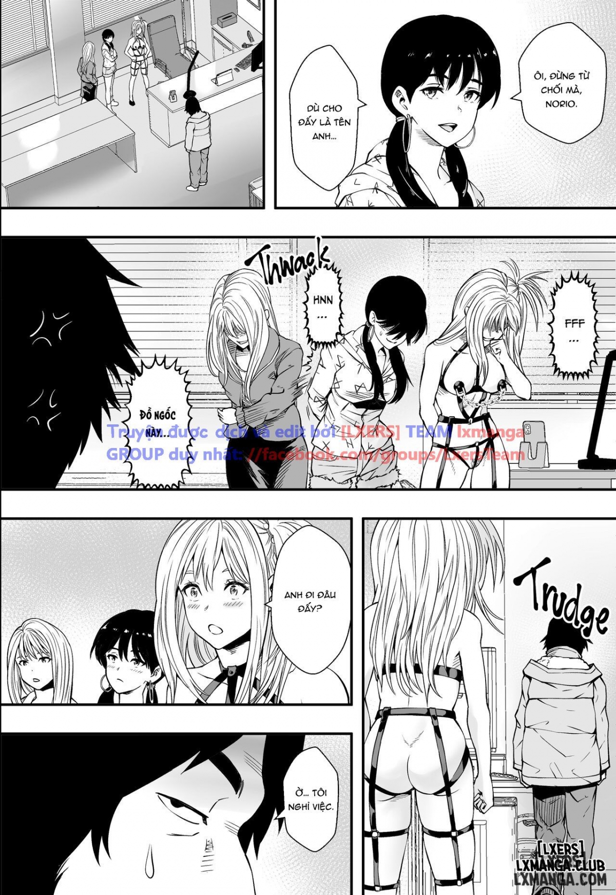 Đọc truyện hentai Getting Busy With Business Gyarus - Oneshot